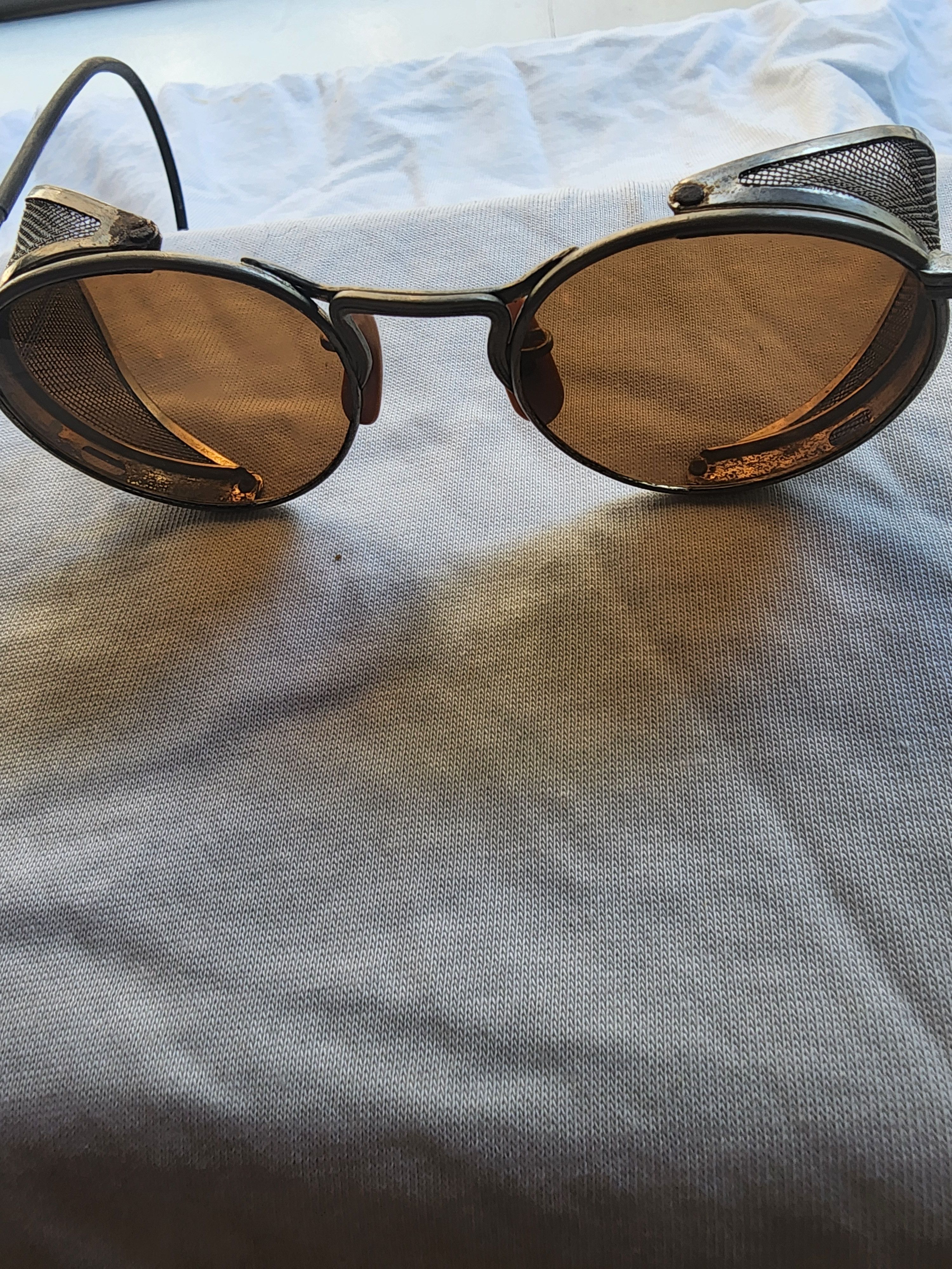 Matsuda VTG WW2 FIGHTER PILOT SUNGLASSES W/ SHIELDSS Size ONE SIZE - 4 Thumbnail