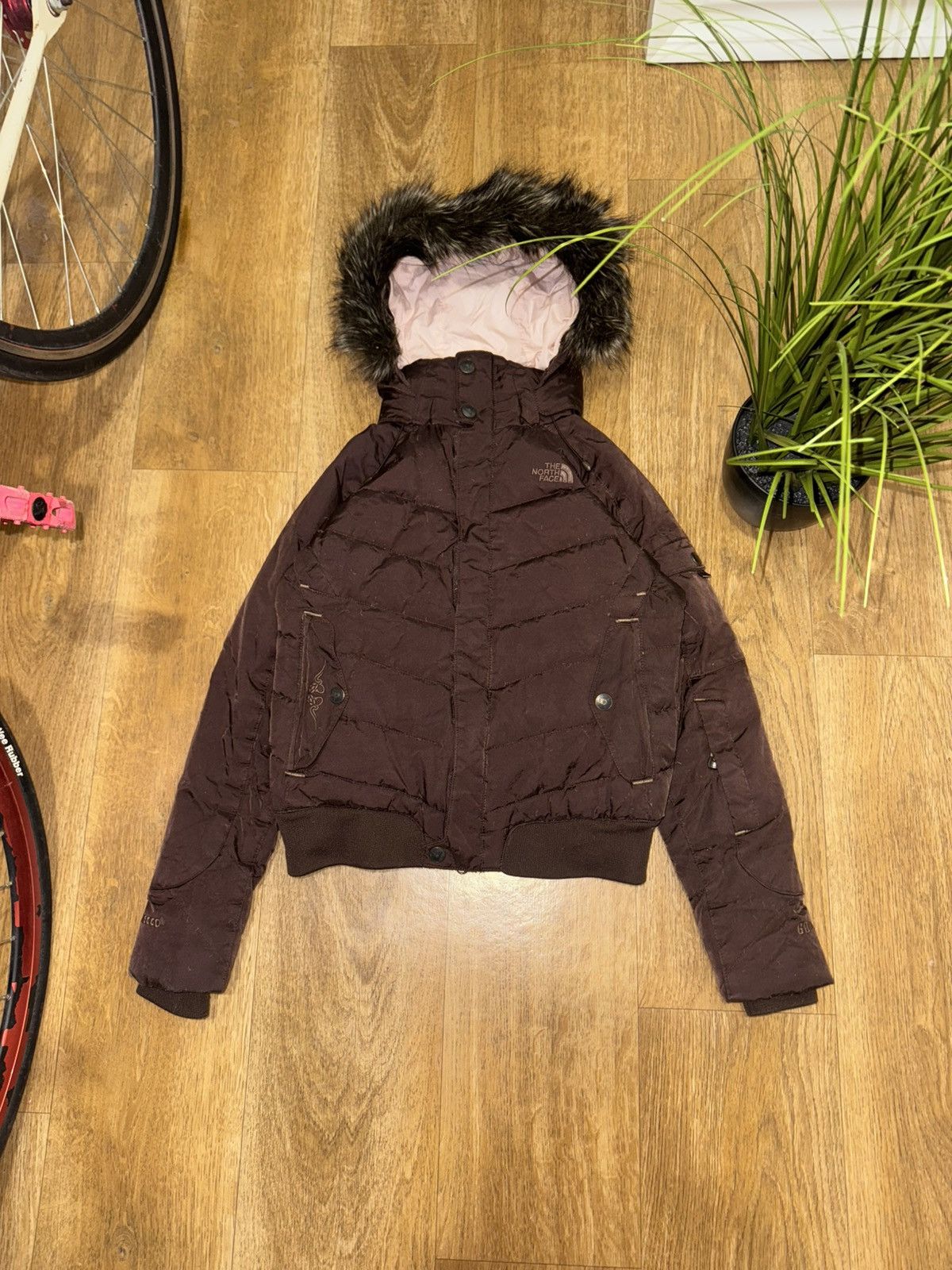 The North Face RARE SKI THE NORTH FACE BROWN MULTIPOCKET DOWN PUFFER JACKET Size XS / US 0-2 / IT 36-38 - 1 Thumbnail