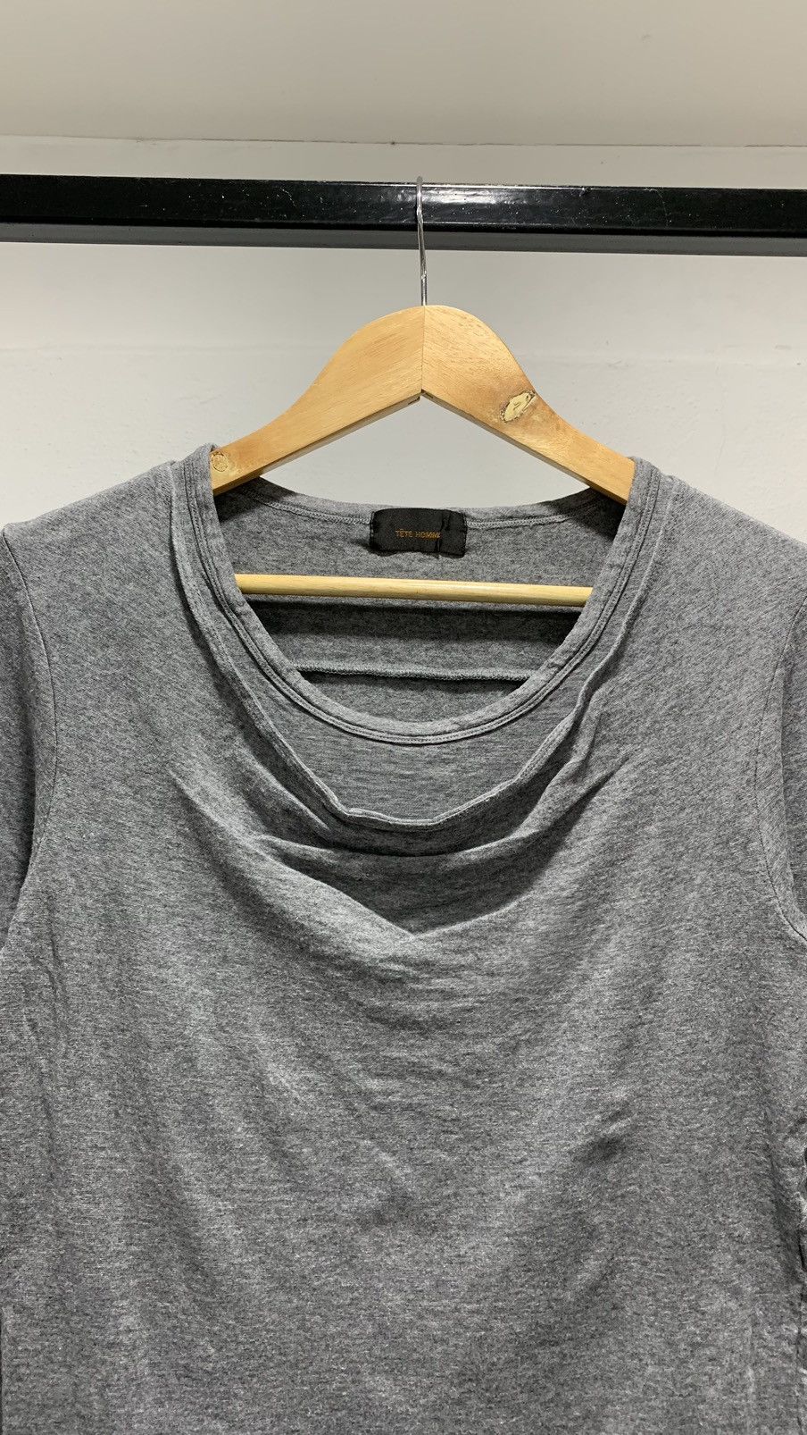 Designer × Issey Miyake × Tete Homme Tete Homme Double Layer Shirt Size M / US 6-8 / IT 42-44 - 5 Thumbnail