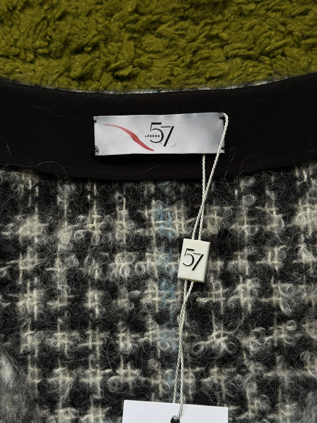 Other 57 London luxury NWT mohair wool blend cardigan sweater Size M / US 6-8 / IT 42-44 - 8 Thumbnail