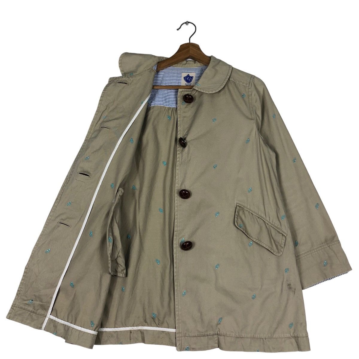 Issey Miyake Vtg Chore Jacket Pou Dou Dou Polkadot Full Print Japan Made Size US M / EU 48-50 / 2 - 9 Thumbnail