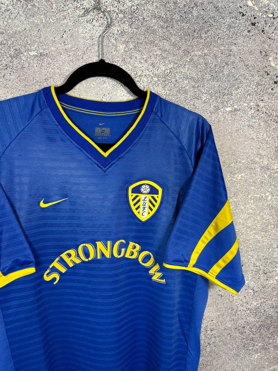Nike × Vintage Vintage Leeds United 2001/02 Nike Soccer Jersey Large Size US L / EU 52-54 / 3 - 3 Thumbnail