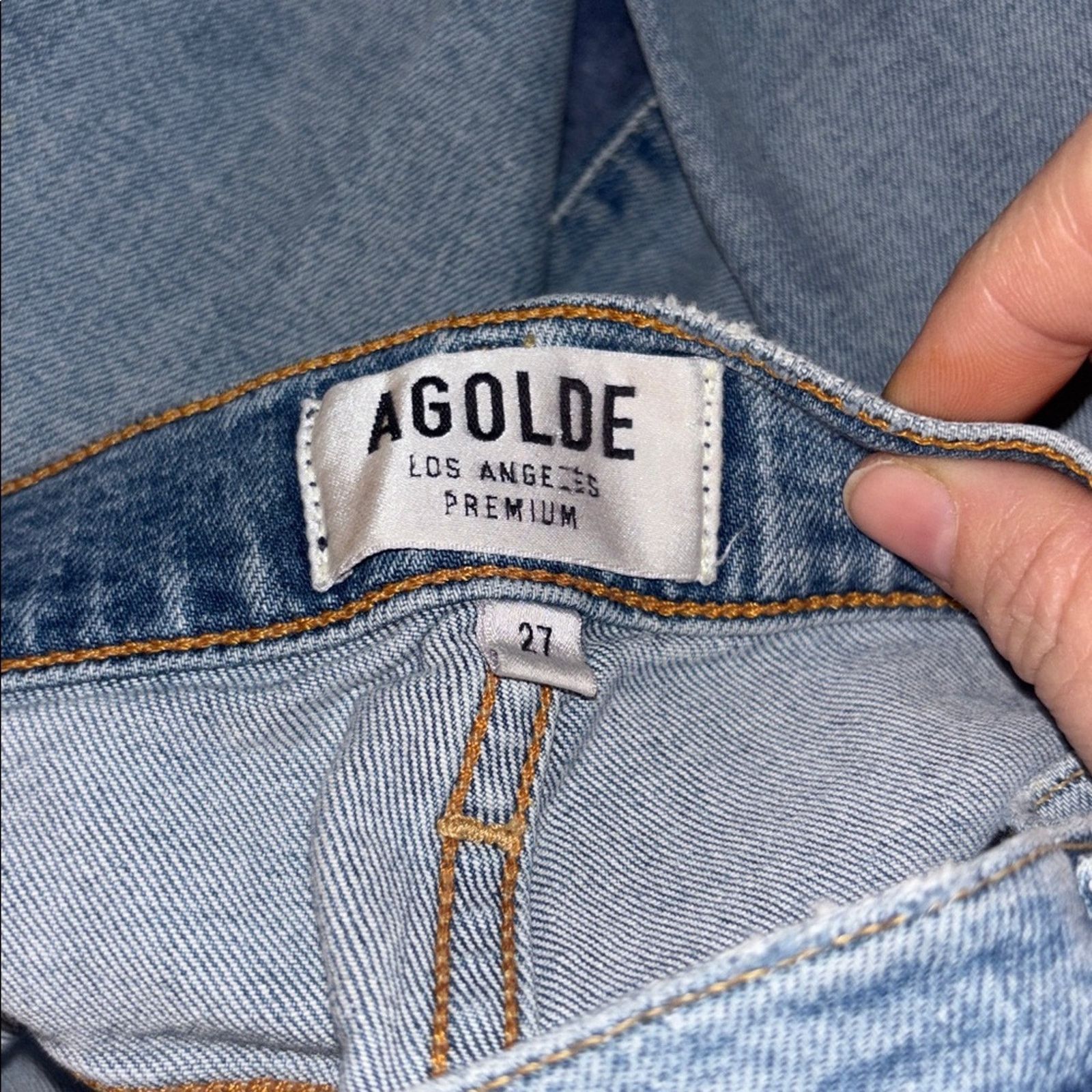 Agolde Agolde Sophie Crop Vertigo Jeans Size 28" / US 6 / IT 42 - 8 Thumbnail