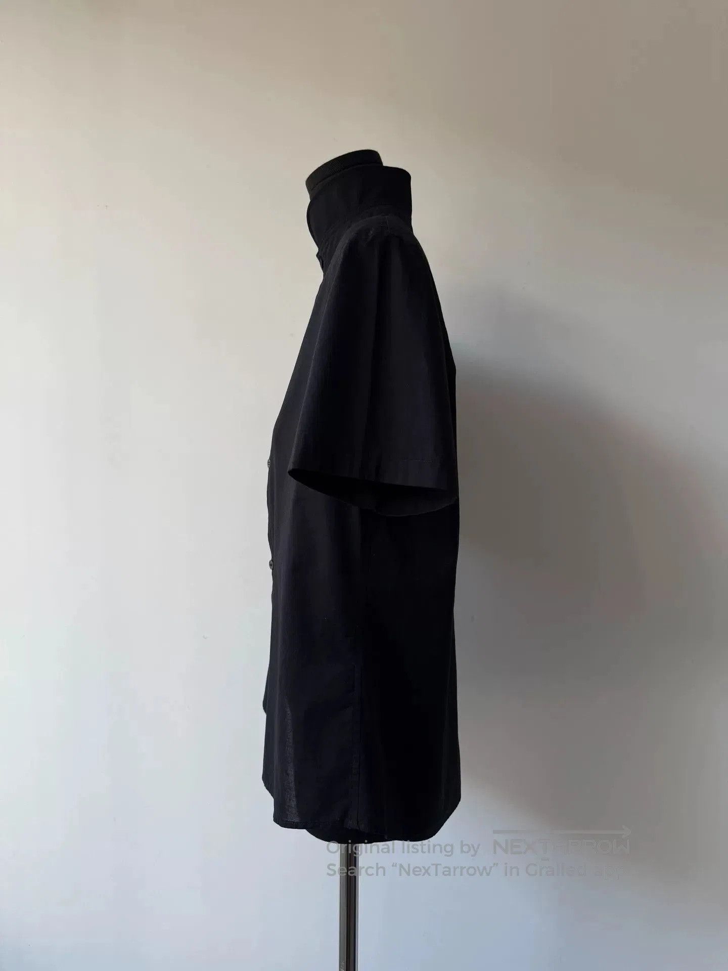 Y's yohji yamamoto y's black short sleeve shirt. Size US M / EU 48-50 / 2 - 3 Thumbnail