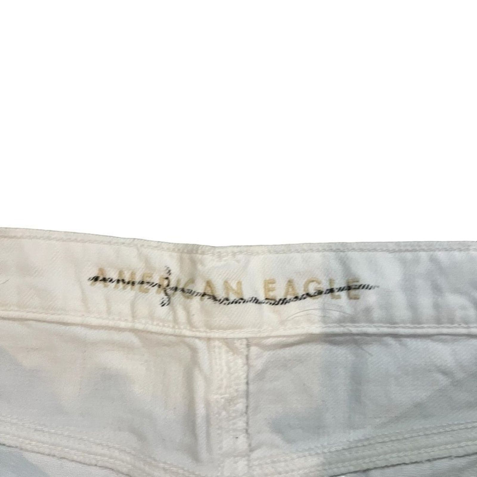 American Eagle Outfitters NWT American Eagle Size 16 Short Plus White 90s Straight Size 38" / US 16 / IT 52 - 4 Thumbnail