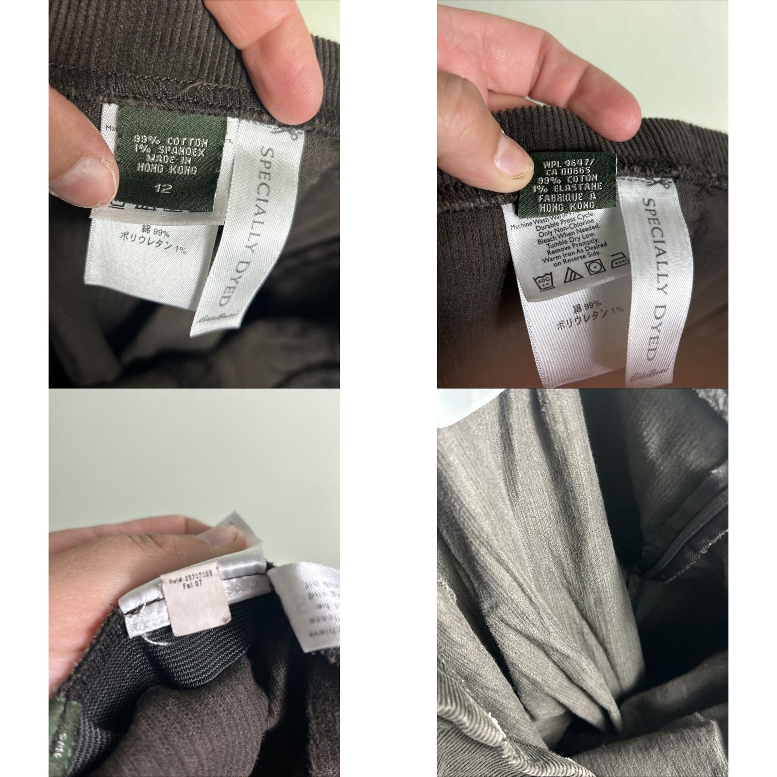 Eddie Bauer Eddie Bauer Women’s Bremerton Fit Corduroy Pants 12 Brown 34x28 Regular Straight 90s Chino Corduroy Vest? Size 34" / US 12 / IT 48 - 10 Thumbnail