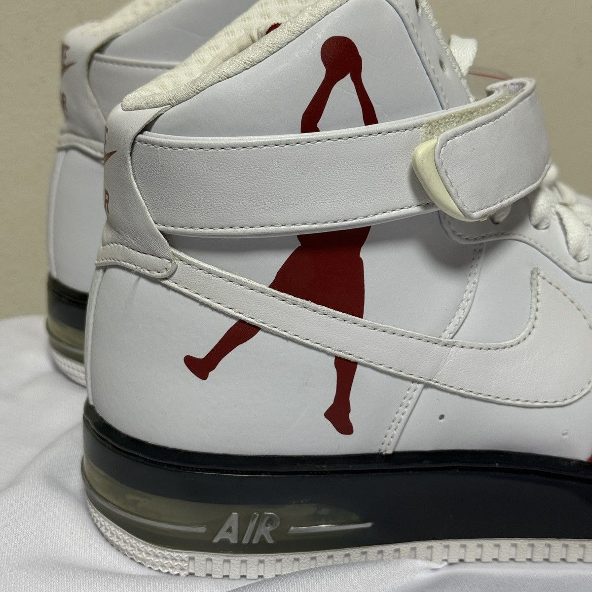 Nike 2008 nike air force 1 high supreme rasheed wallace sheed Size US 10.5 / EU 43-44 - 1 Thumbnail