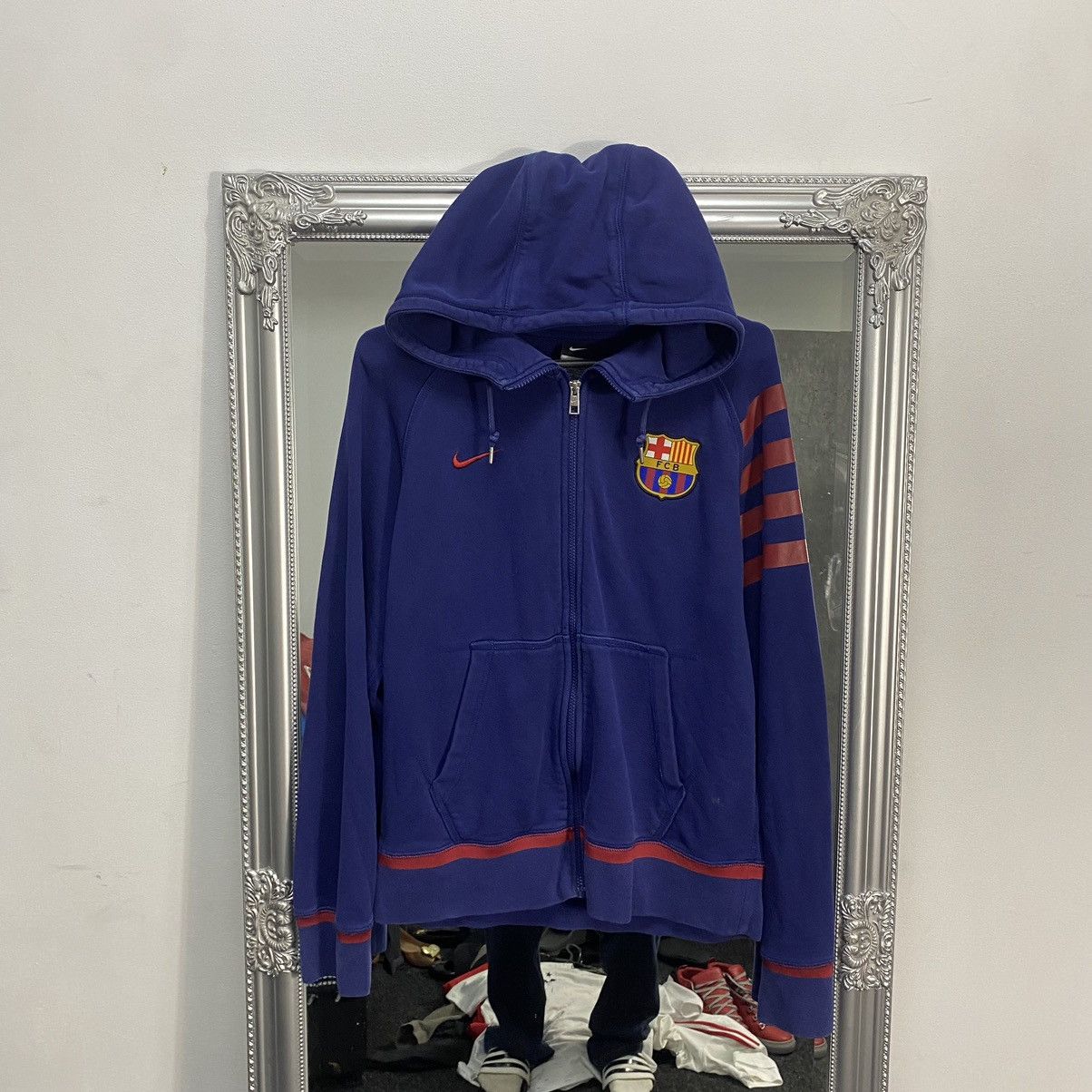 Nike Vintage Nike Barcelona zip hoodie Size US M / EU 48-50 / 2 - 1 Thumbnail