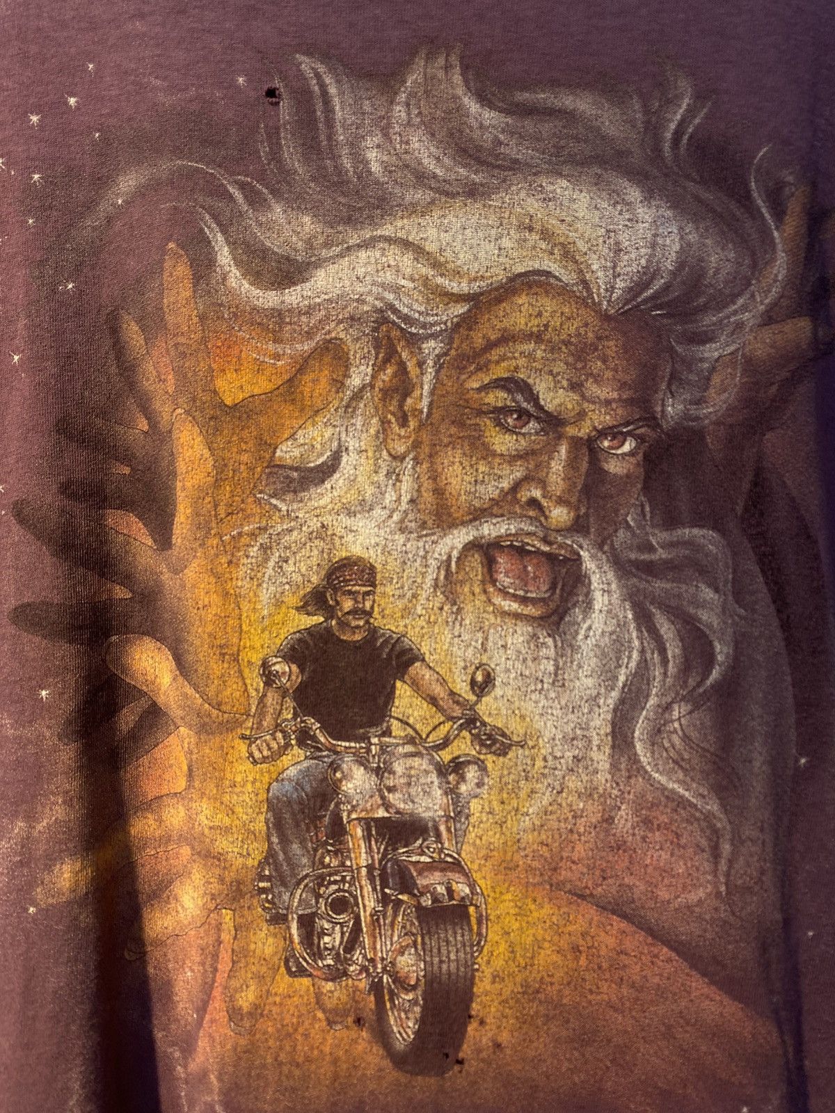 Other Vintage 3D Emblem Biker Wizard 1998 Sturgis Black Hills Size US L / EU 52-54 / 3 - 2 Thumbnail