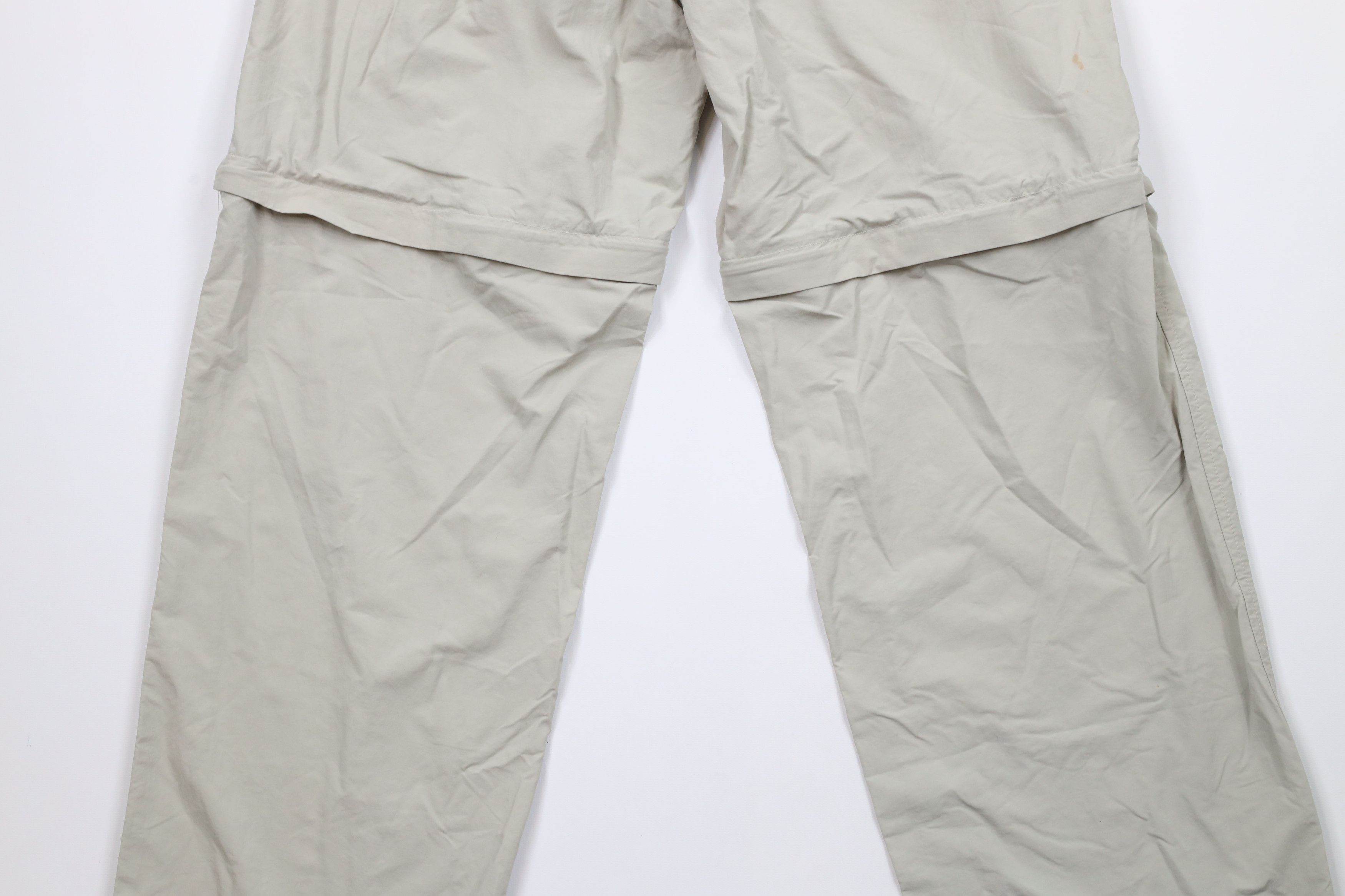 Columbia × Vintage Columbia PFG Lined Wide Leg Convertible Pants Shorts Beige Size US 34 / EU 50 - 11 Thumbnail