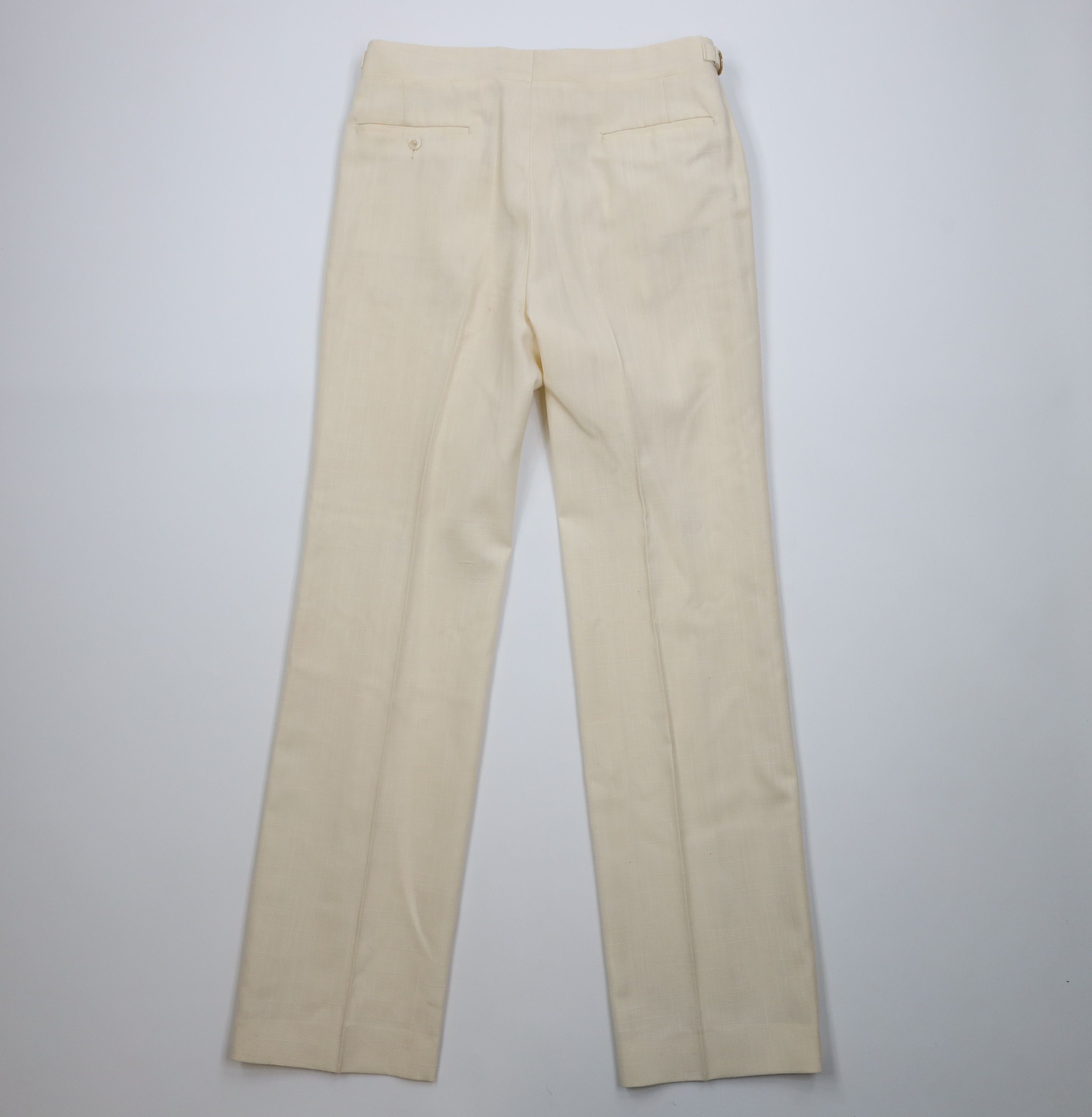 Vintage AS IS Vintage 70s Streetwear Linen Blend Wide Leg Pants Size US 34 / EU 50 - 11 Thumbnail