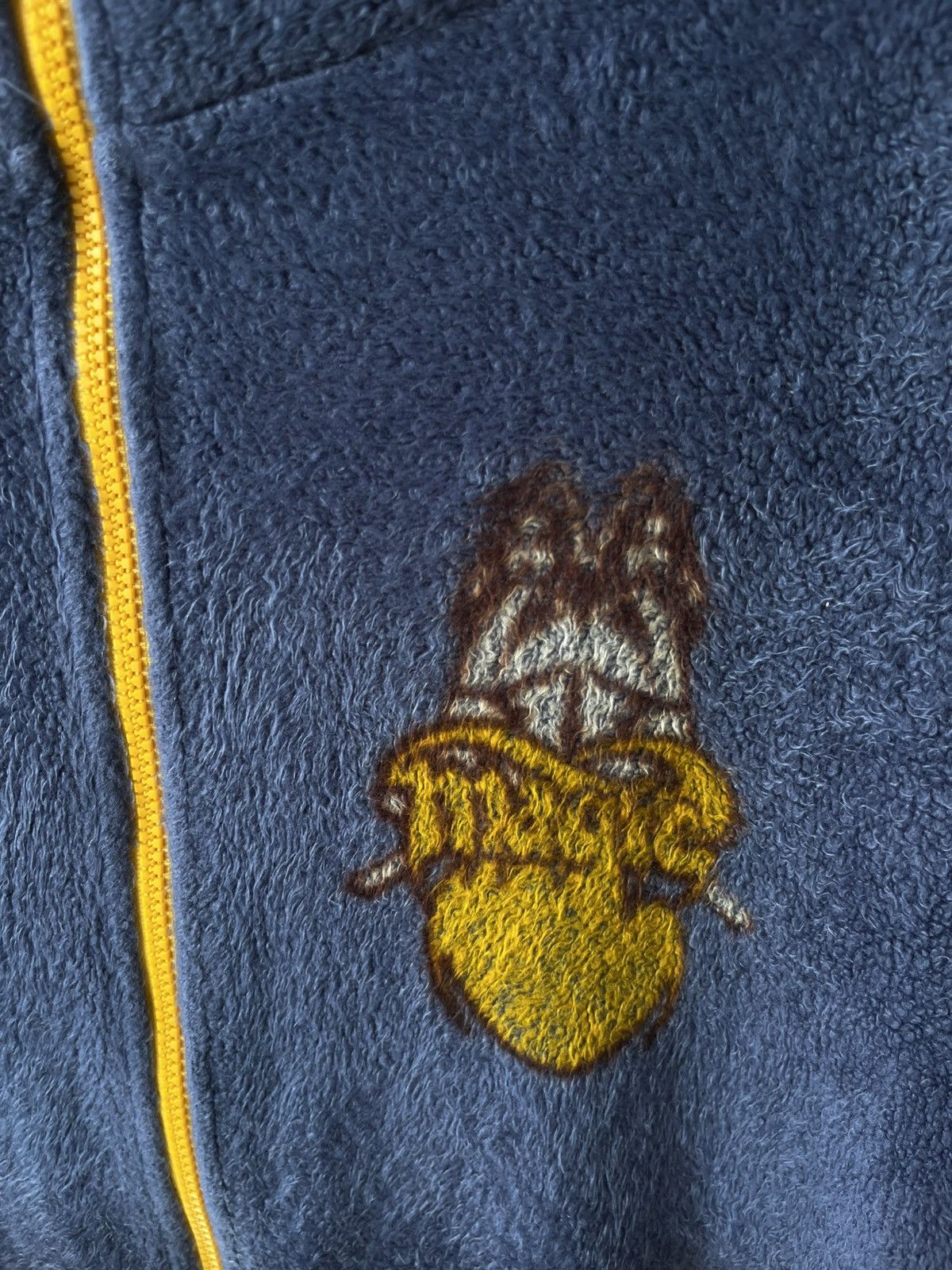 Hysteric Glamour 90s Hysteric Glamour Fleece Zip Hoodie Size US M / EU 48-50 / 2 - 6 Thumbnail
