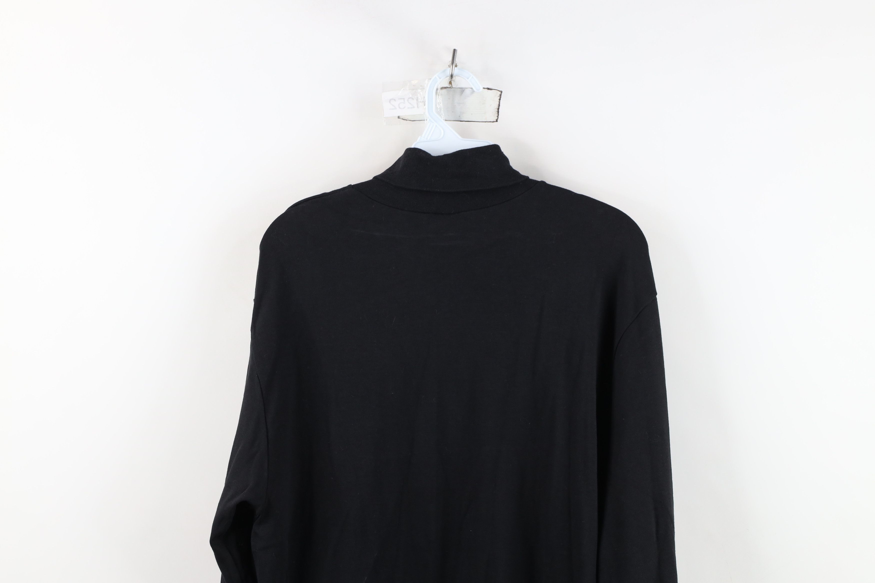 Vintage Vintage 90s Spell Yamaha Racing Turtleneck T-Shirt Black USA Size US L / EU 52-54 / 3 - 13 Thumbnail