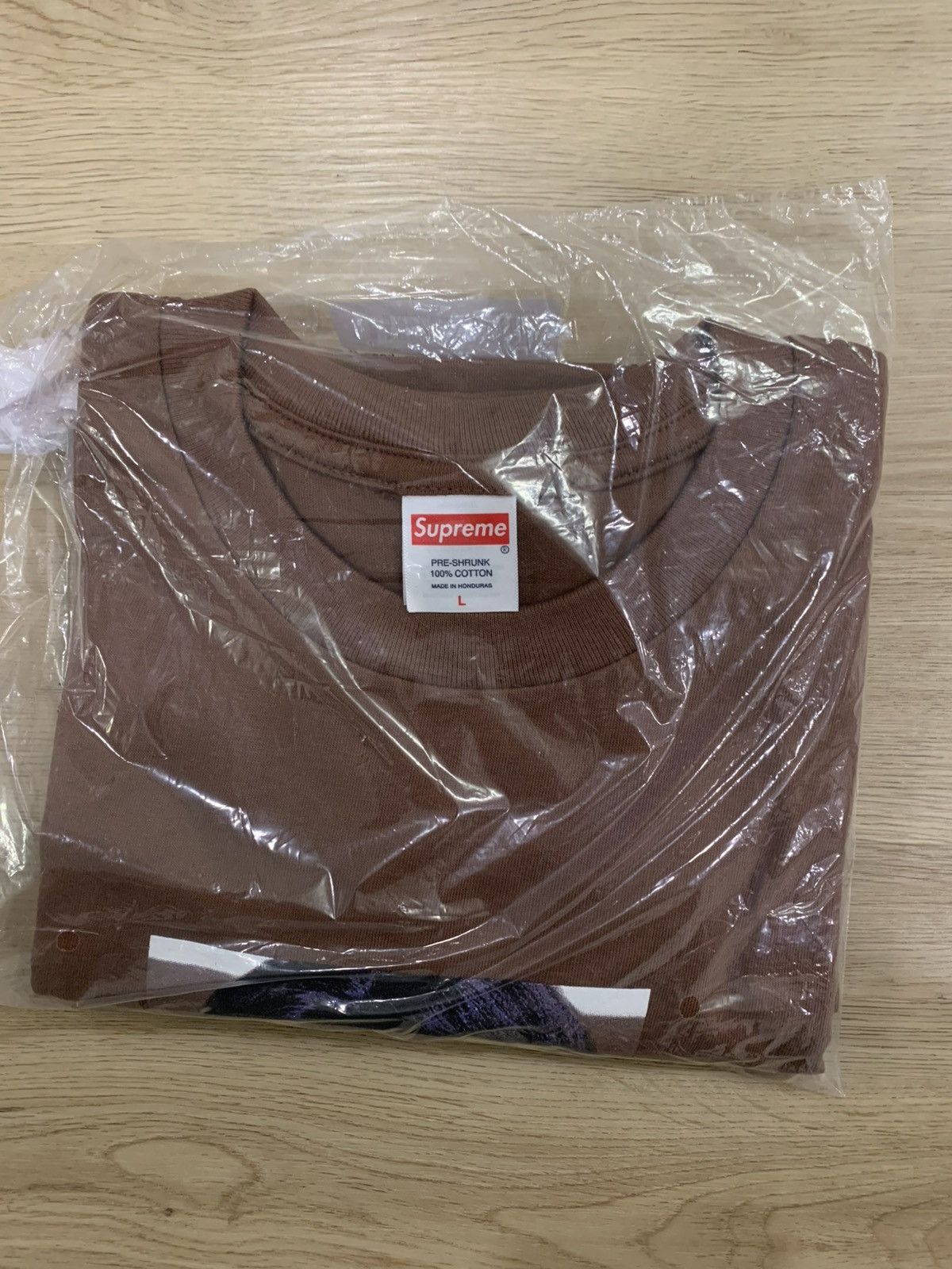 Supreme SS26 Aretha Franklin short sleeve t shirt brown