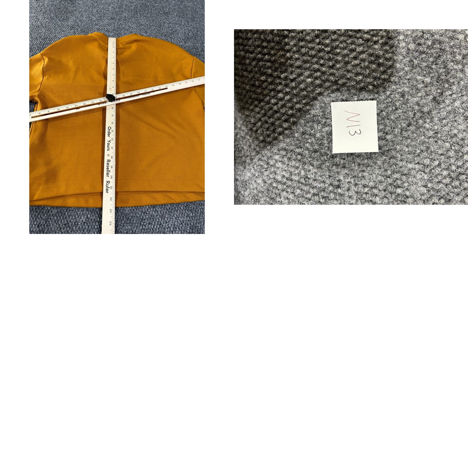 Zara Zara Basic Long Sleeve Top Womens Large Mustard Yellow Front Pocket Minimalist Shirt Blouse Modern Casual Womens Regular Fit Yellow Size L / US 10 / IT 46 - 8 Thumbnail