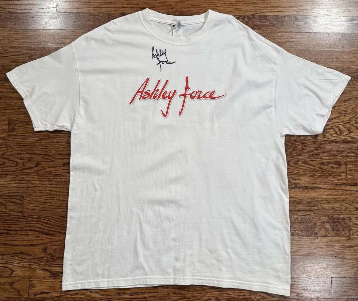Vintage Ashley Force Next Generation T Shirt (Size XXL) Autographed Size US XXL / EU 58 / 5 - 3 Thumbnail