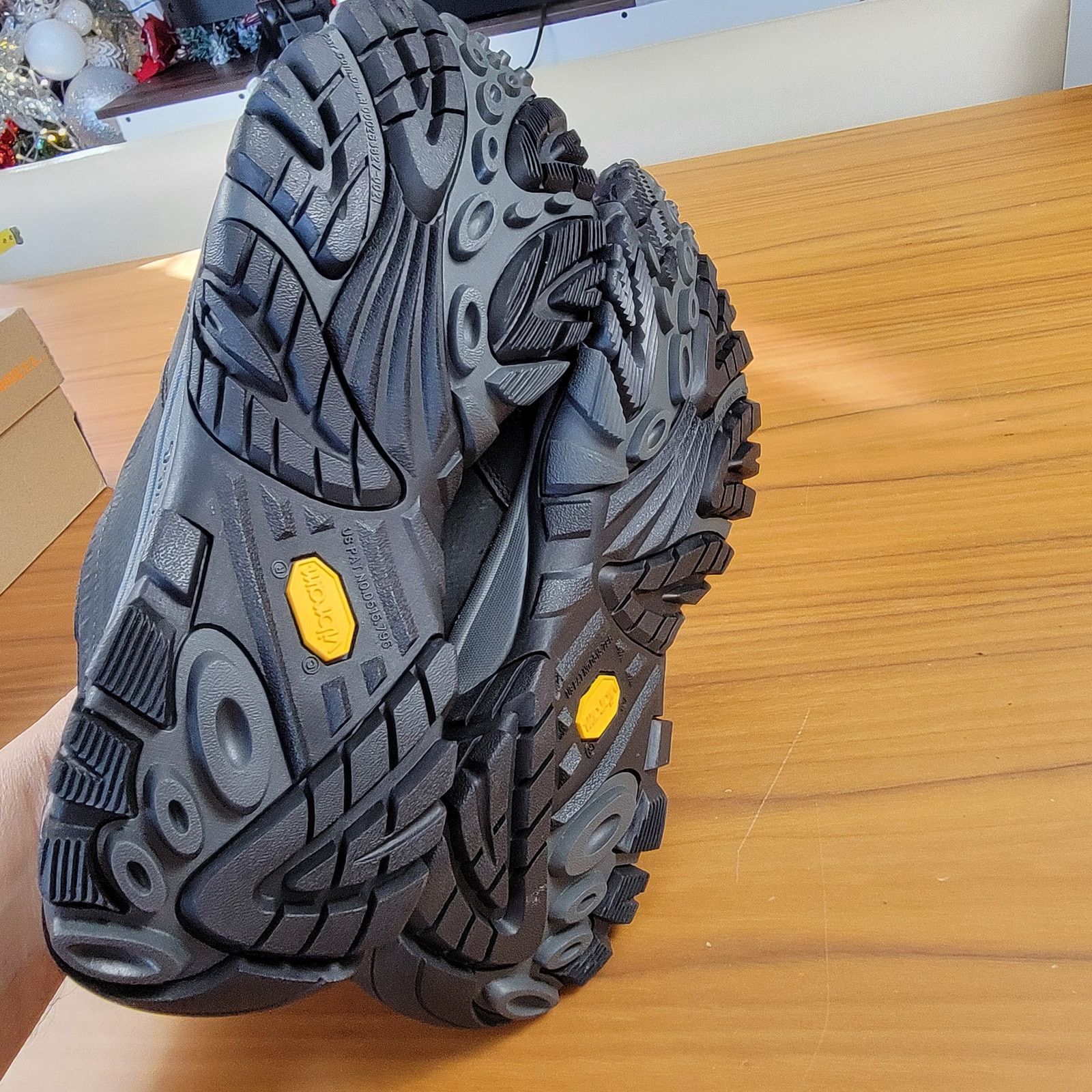 Merrell Merrell Men's Moab Adventure Moc Black Sz 11.5 J91833 Size US 11.5 / EU 44-45 - 4 Thumbnail