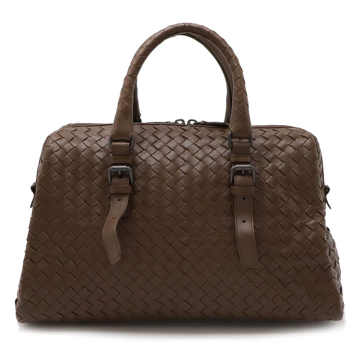 Bottega Veneta Bottega Veneta Bottega Veneta Intrecciato Leather Mini Boston Handbag 283363 Leather Handbag 283363 in Very Good Condition Size ONE SIZE - 1 Thumbnail
