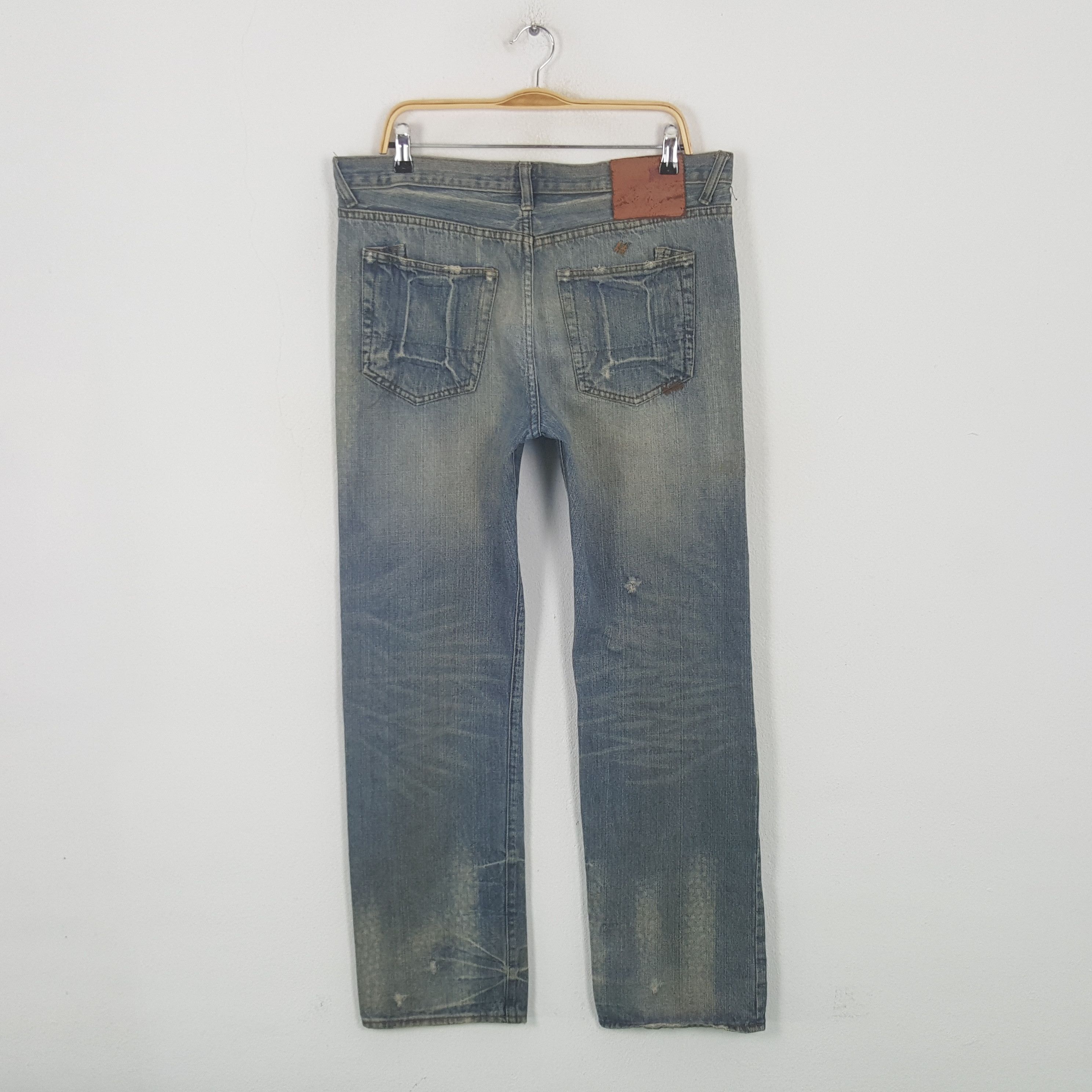 Prps Vintage Prps Japanese Brand Distressed Denim Jeans RR11 Size US 36 / EU 52 - 4 Thumbnail