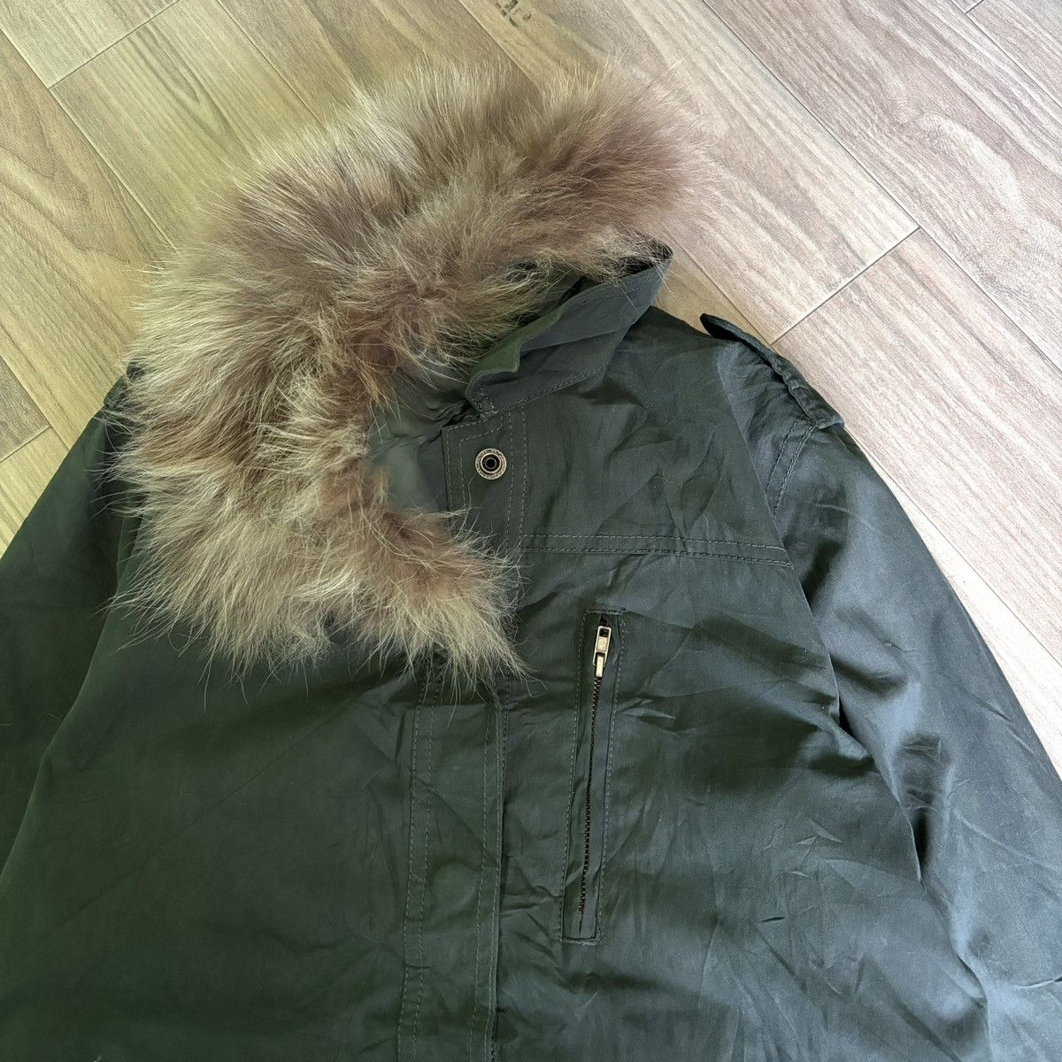 If Six Was Nine × Le Grande Bleu (L.G.B.) Pageboy Fur outer jacket IfSixWasNine LGB Style Size US M / EU 48-50 / 2 - 3 Thumbnail
