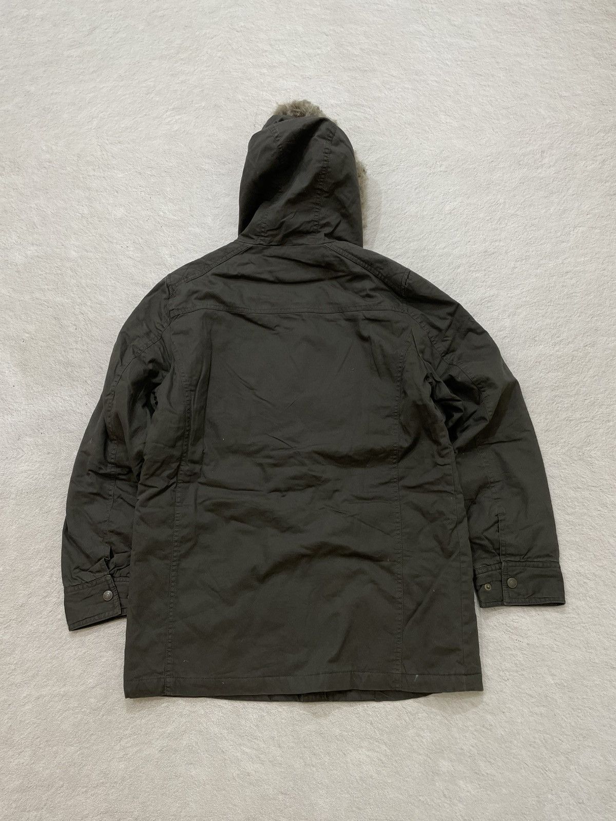 Maison Margiela 2000s Number Nine Faux Fur Hood Collar Y2K Ifsix LGB y’s Y2K Size US L / EU 52-54 / 3 - 7 Thumbnail