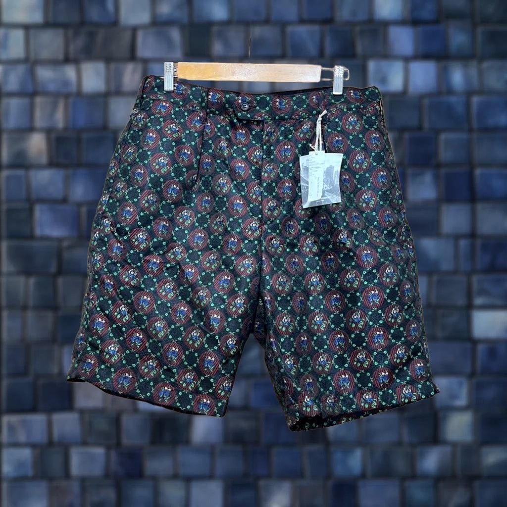Engineered Garments ENGINEERED GARMENTS Floral Jacquard Sunset Short Black Men's New OR269 Size US 31 - 1 Thumbnail