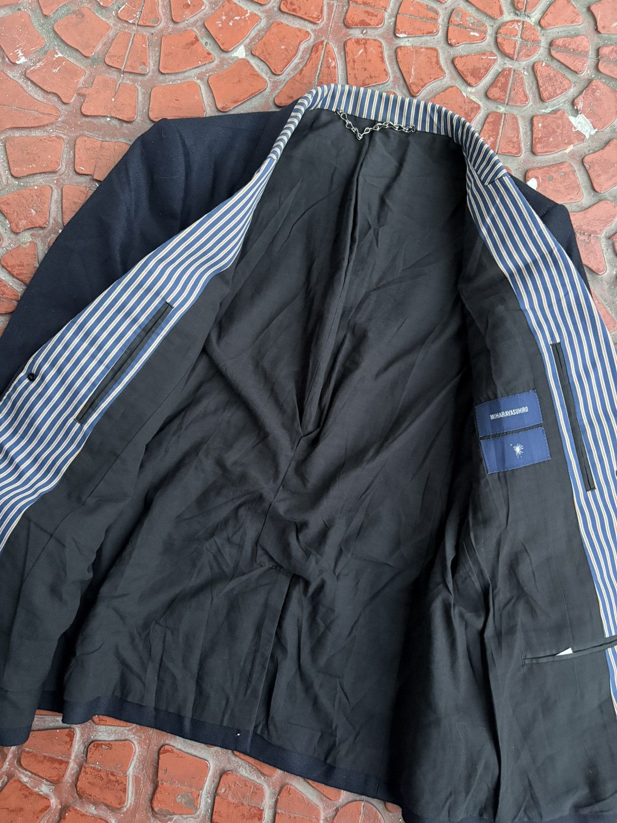 Maison MIHARA YASUHIRO MIHARA YASUHIRO SINGLE BREASTED BLAZER Size 46S - 8 Thumbnail