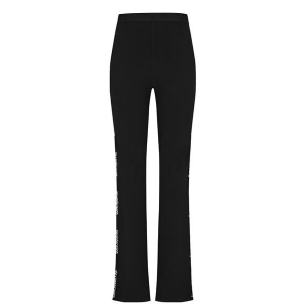 Alexander Wang o1g2r1mq0824 Jacquard Logo Legging in Black & White Size 29" - 1 Thumbnail