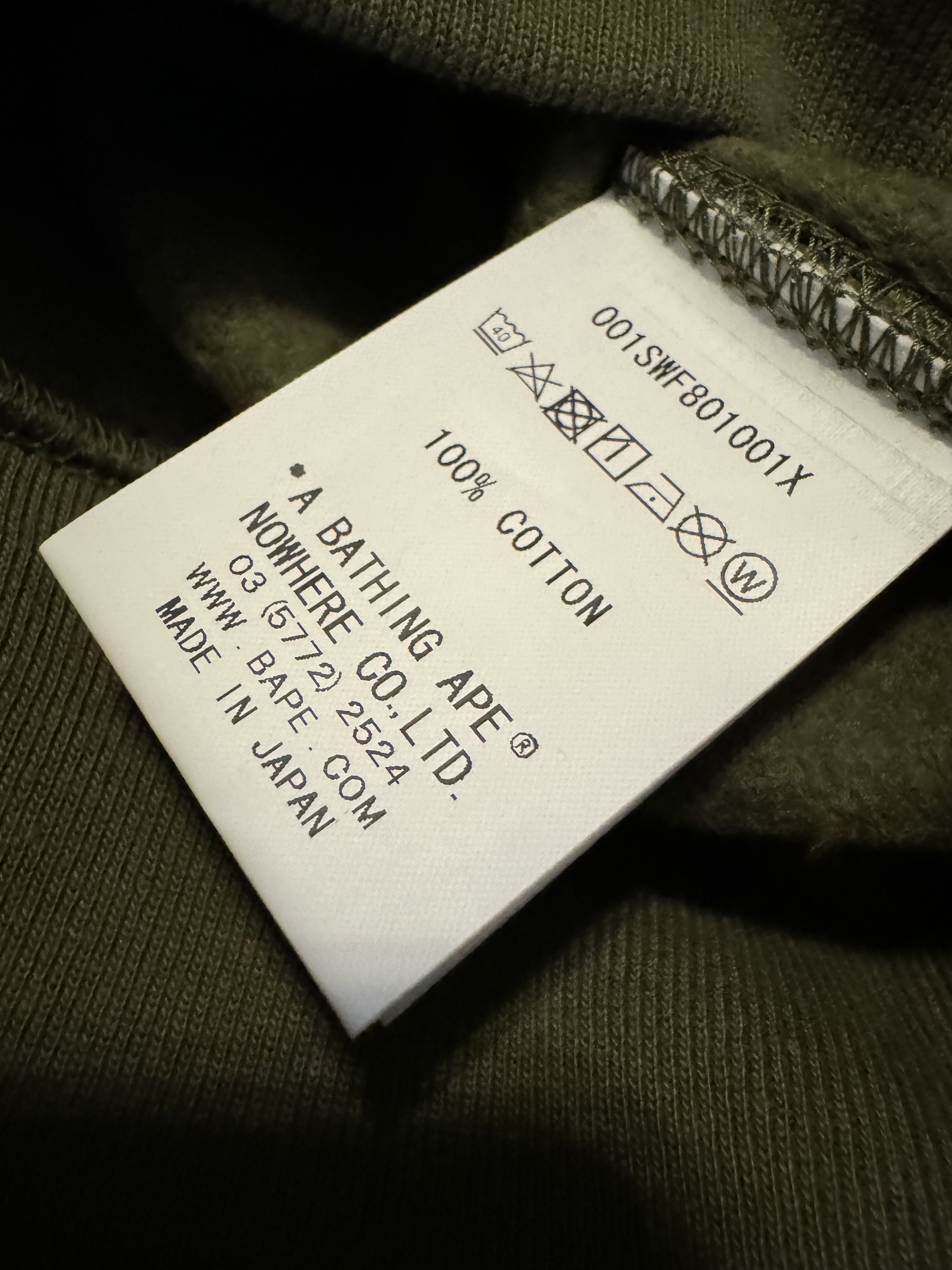 Bape 1st Camo One Point Crewneck Size US XL / EU 56 / 4 - 8 Thumbnail