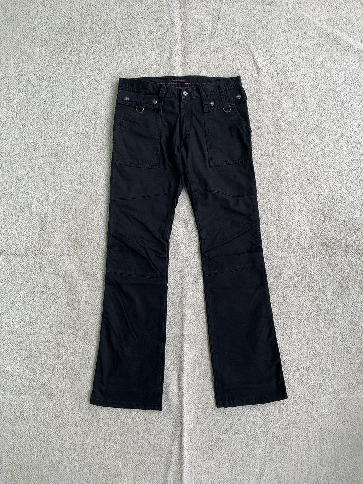 Japanese Brand × Le Grande Bleu (L.G.B.) VTG 00s Blue way japan Boot Cut Trousers Pants Size US 32 / EU 48 - 1 Thumbnail