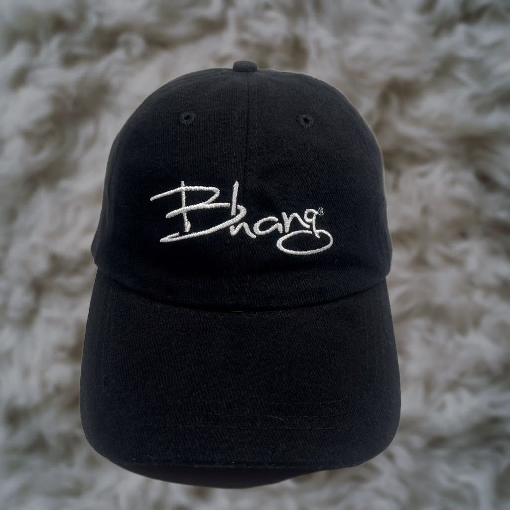 Vintage Apollo Hat Baseball Cap Adult Adjustable StrapBack Black Bhang Embroidered Size ONE SIZE - 1 Thumbnail