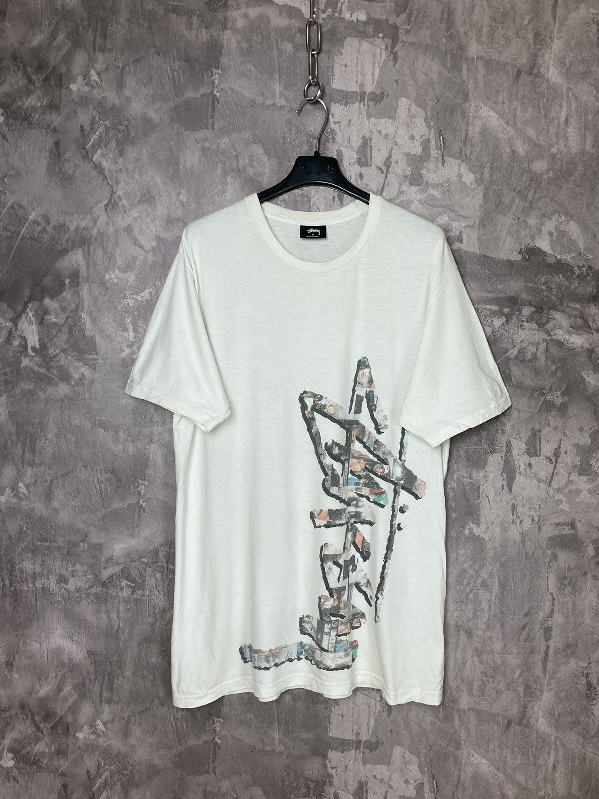 Stussy × Vintage Vintage Stussy Big Logo T-Shirt Skateboard Y2K Size US M / EU 48-50 / 2 - 1 Thumbnail