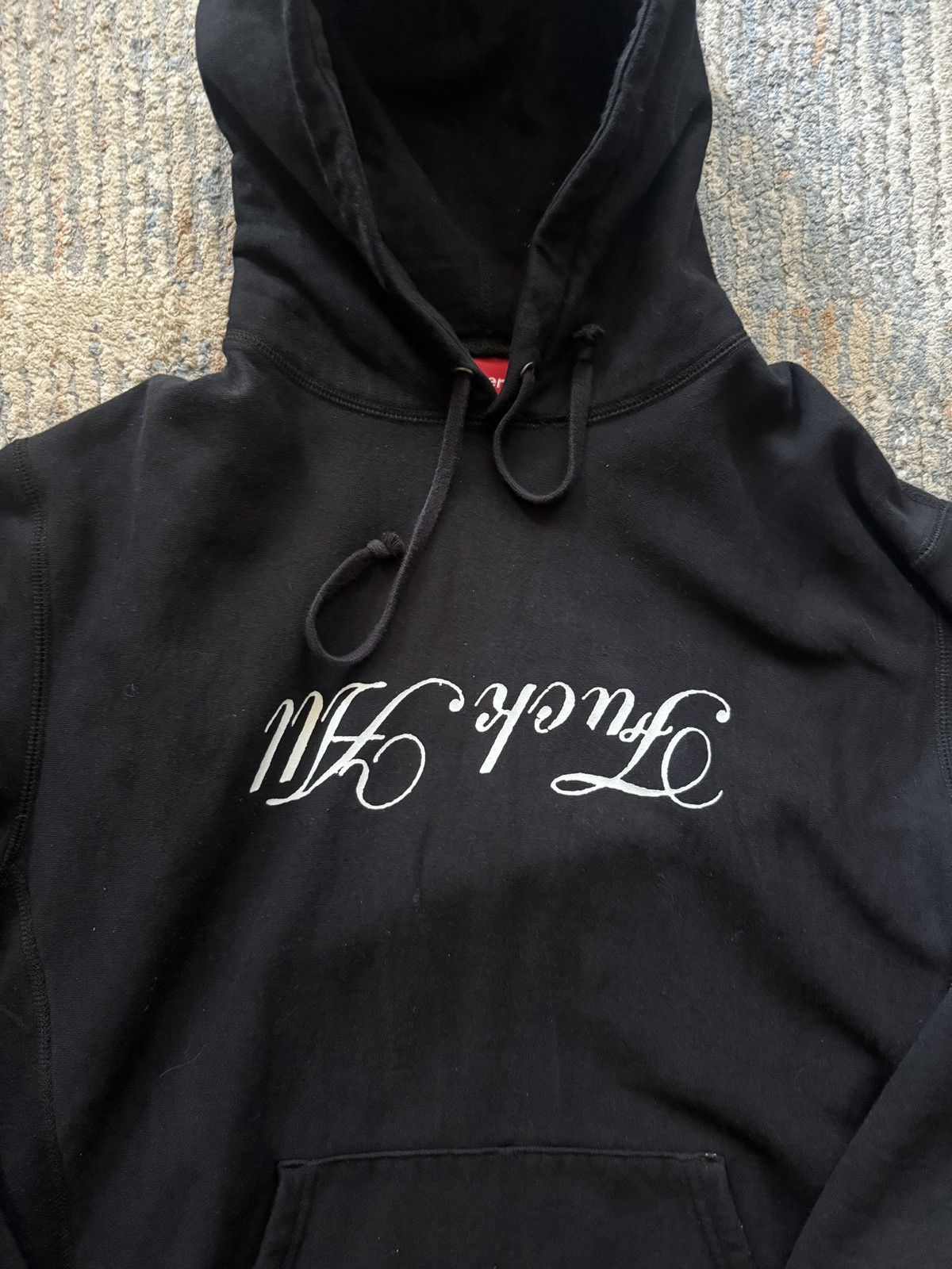 Supreme Supreme jamie reid fuck all sweatshirt Size US L / EU 52-54 / 3 - 2 Thumbnail