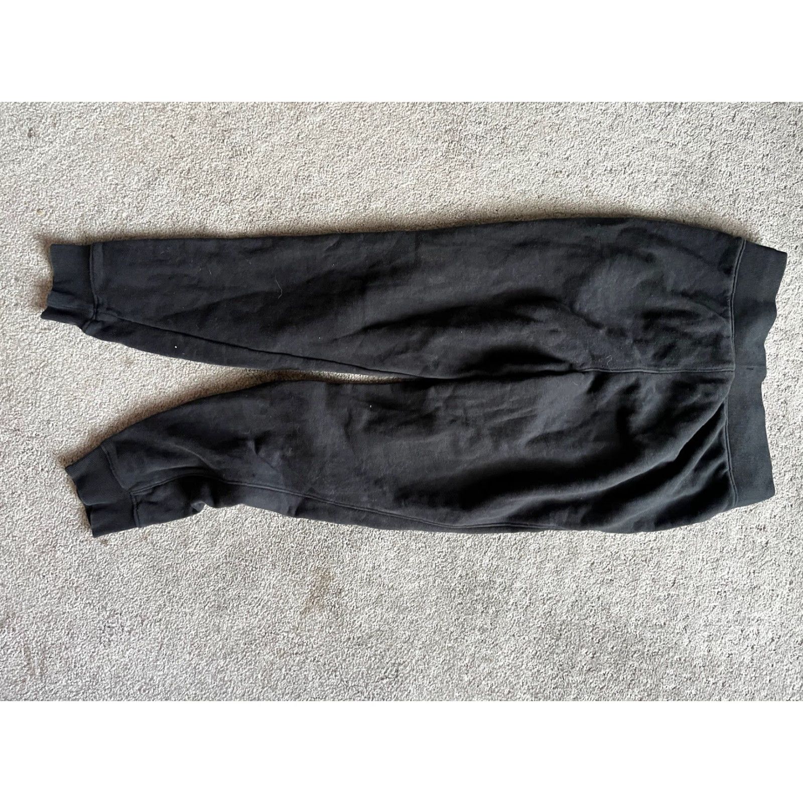 Fila FILA Sweatpants Mens Small Black Joggers Drawstring Tapered Athletic Size US 29 - 3 Thumbnail
