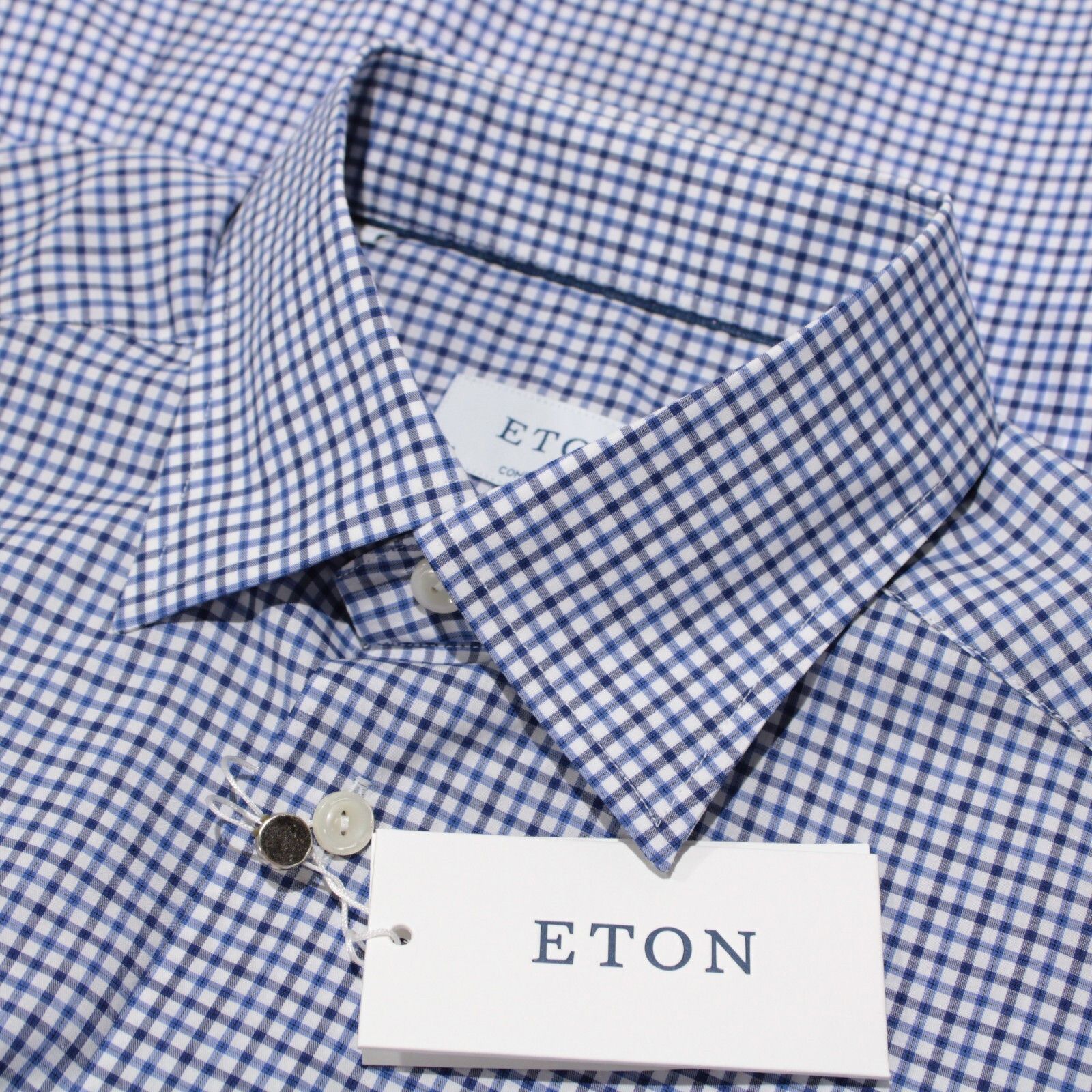 Eton Eton New with tags Shirt Size M US In Blue Size US M / EU 48-50 / 2 - 1 Thumbnail