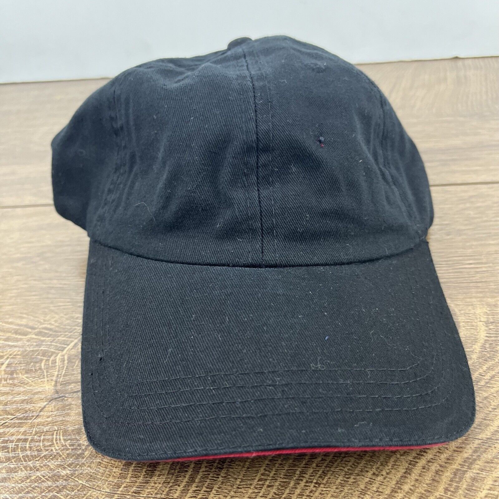 Other Plain Black Baseball Hat Black Adjustable Hat Black Adult Si Size ONE SIZE - 5 Thumbnail