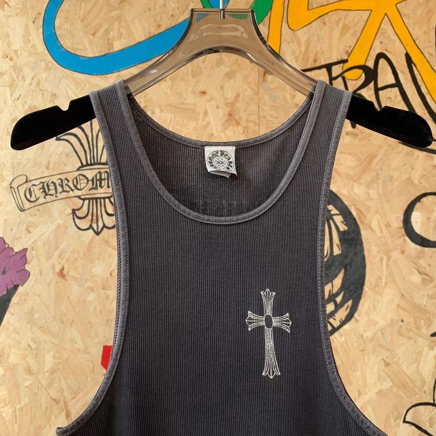 Chrome Hearts Chrome Hearts Cross Tank Top XL Near Mint Size XL / US 12-14 / IT 48-50 - 3 Thumbnail