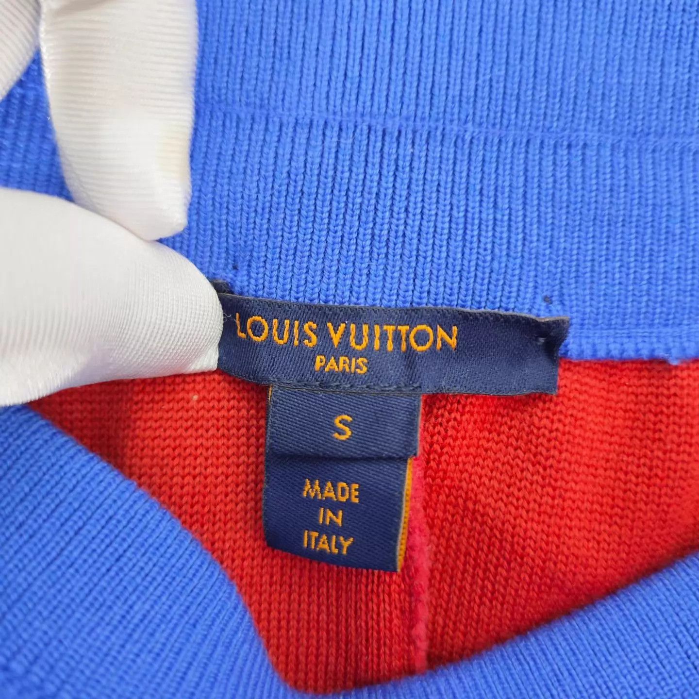 Louis Vuitton LV Red Logo Cotton Drawstring Cuffed Track Pants Size 26" / US 2 / IT 38 - 4 Thumbnail