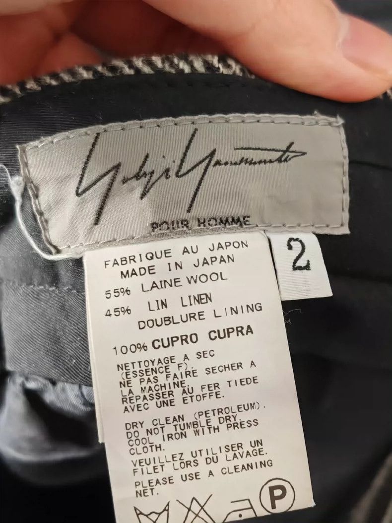 Yohji Yamamoto Yohji Yamamoto size 2 11aw Potion Erosion Pants 2503-Nextar Size US 28 / EU 44 - 6 Thumbnail