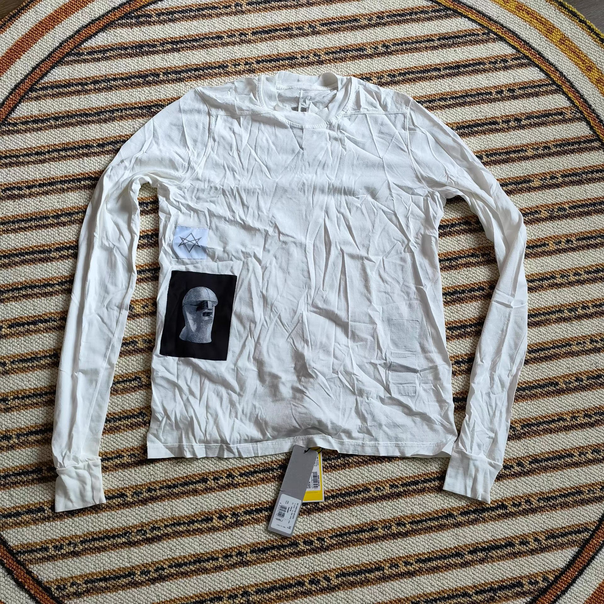 Rick Owens Rick Owens Drkshdw long sleeve T-shirt Q6 Size US M / EU 48-50 / 2 - 1 Thumbnail