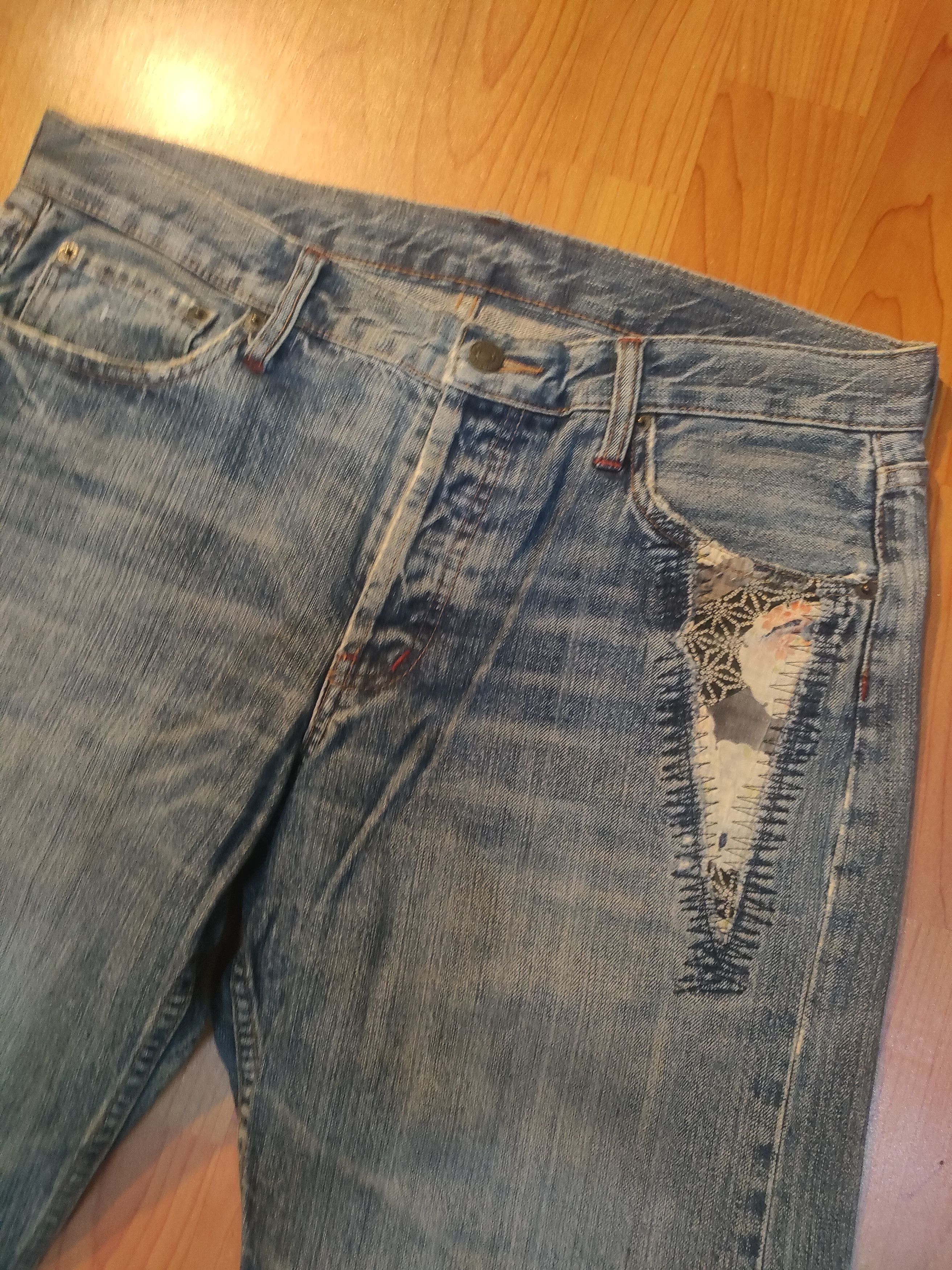 Japanese Brand × Takeo Kikuchi Takeo Kikuchi Distressed Jeans Size US 36 / EU 52 - 6 Thumbnail