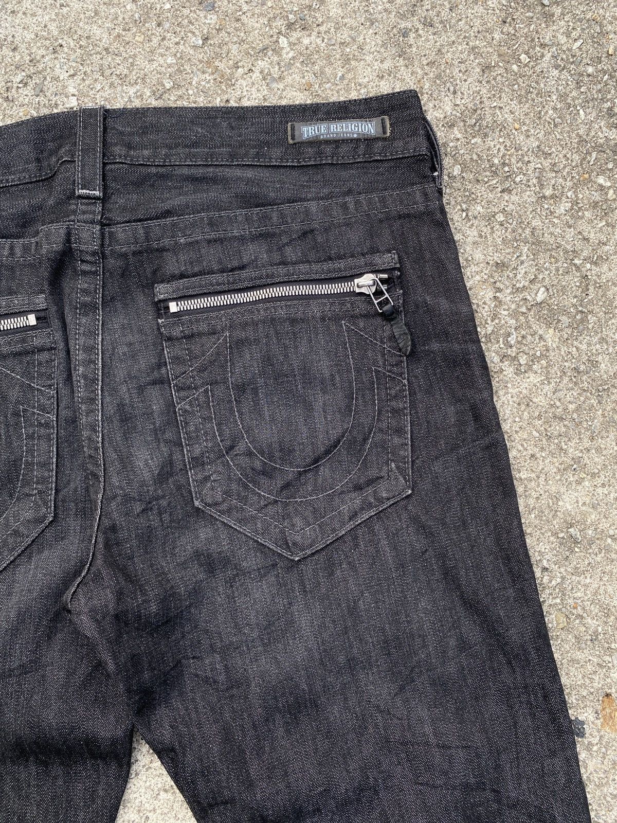 True Religion 2000s - True Religion Zipper Pocket Denim Size US 36 / EU 52 - 13 Thumbnail