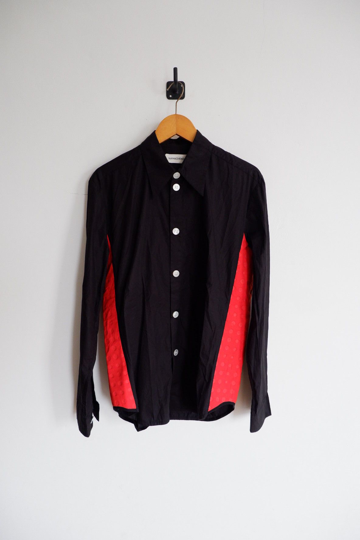 Namacheko NAMACHEKO Side Panel Trevira Button Down Shirts Size US M / EU 48-50 / 2 - 1 Thumbnail