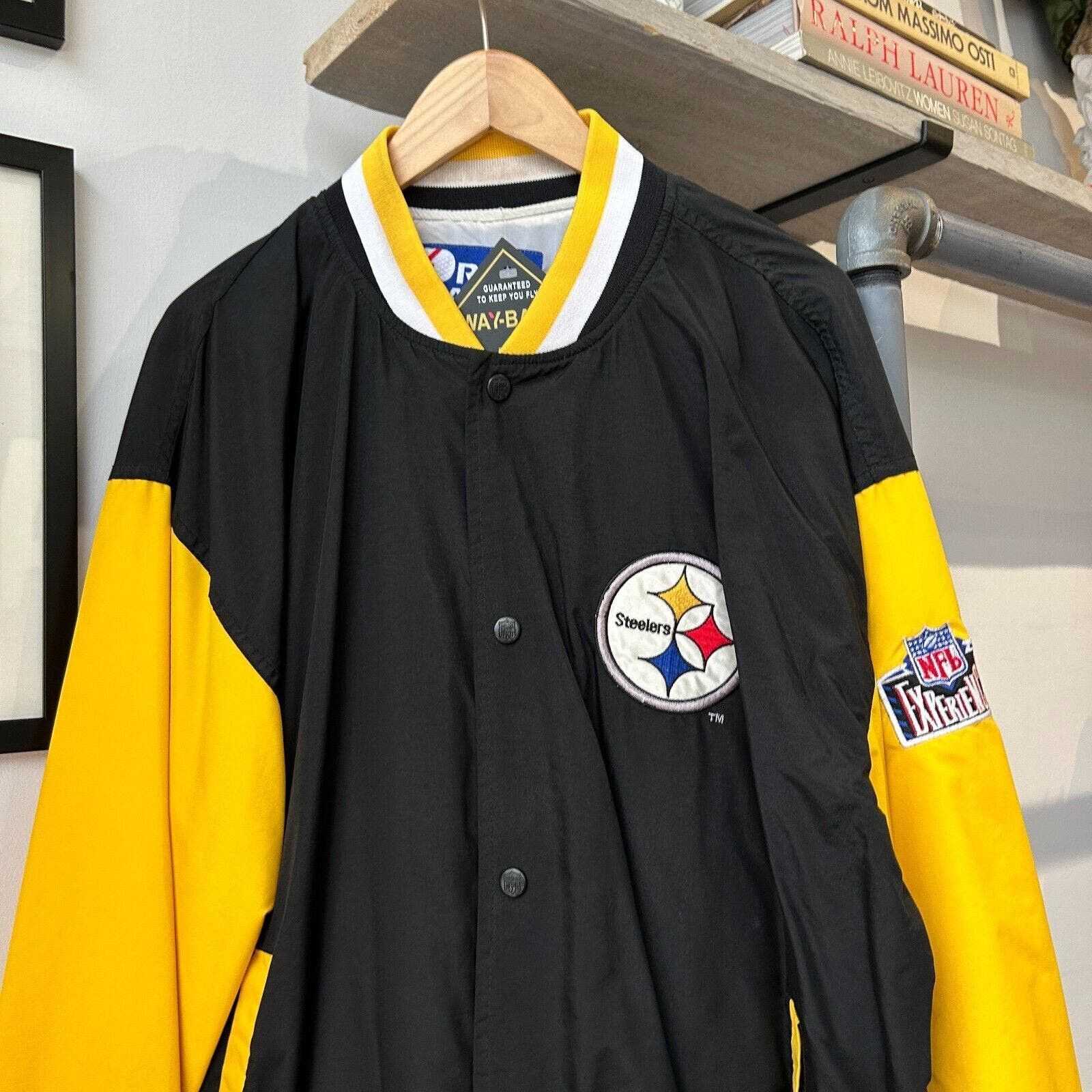 Pro Player VINTAGE 90s | Pittsburgh Steelers NFL Pro Player Jacket XL Size US XL / EU 56 / 4 - 2 Thumbnail