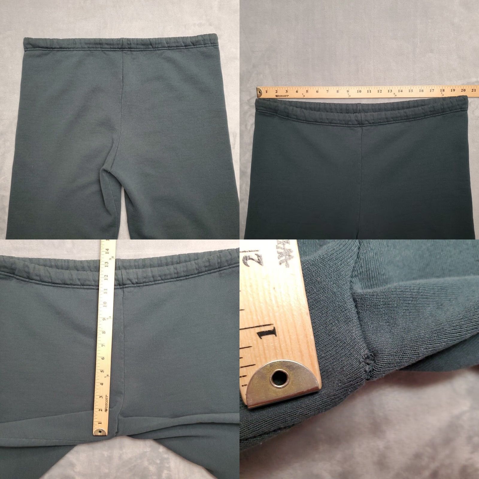 Vintage VINTAGE Russell Athletic Sweat Pants Mens L Green 50/50 Cotton Blend Made in USA Sweatpants Mens L Green 50/50 Cotton Blend USA Rush? Size US 33 - 8 Thumbnail