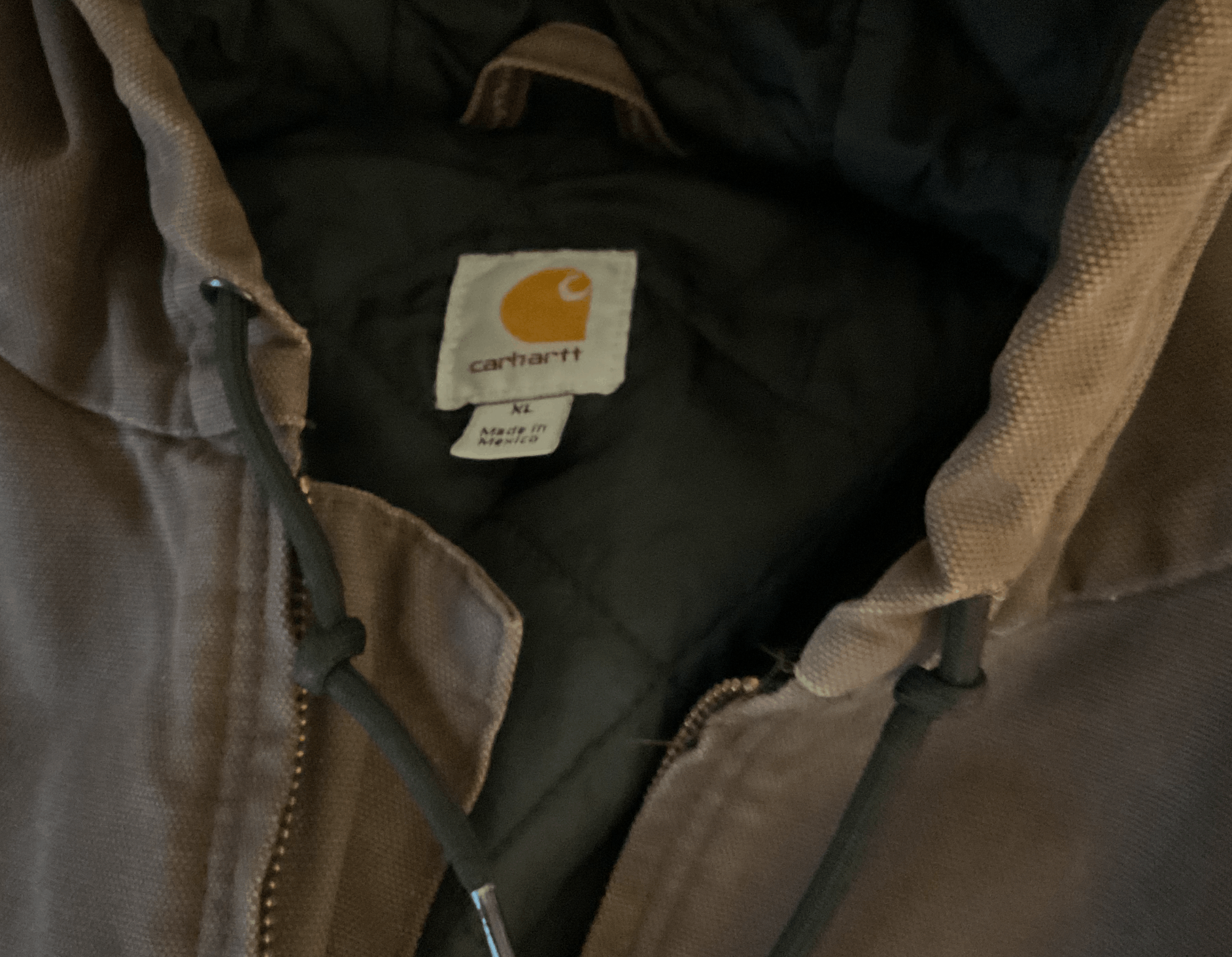 Carhartt Carhartt Brown Jacket With Hood Size US XL / EU 56 / 4 - 2 Thumbnail