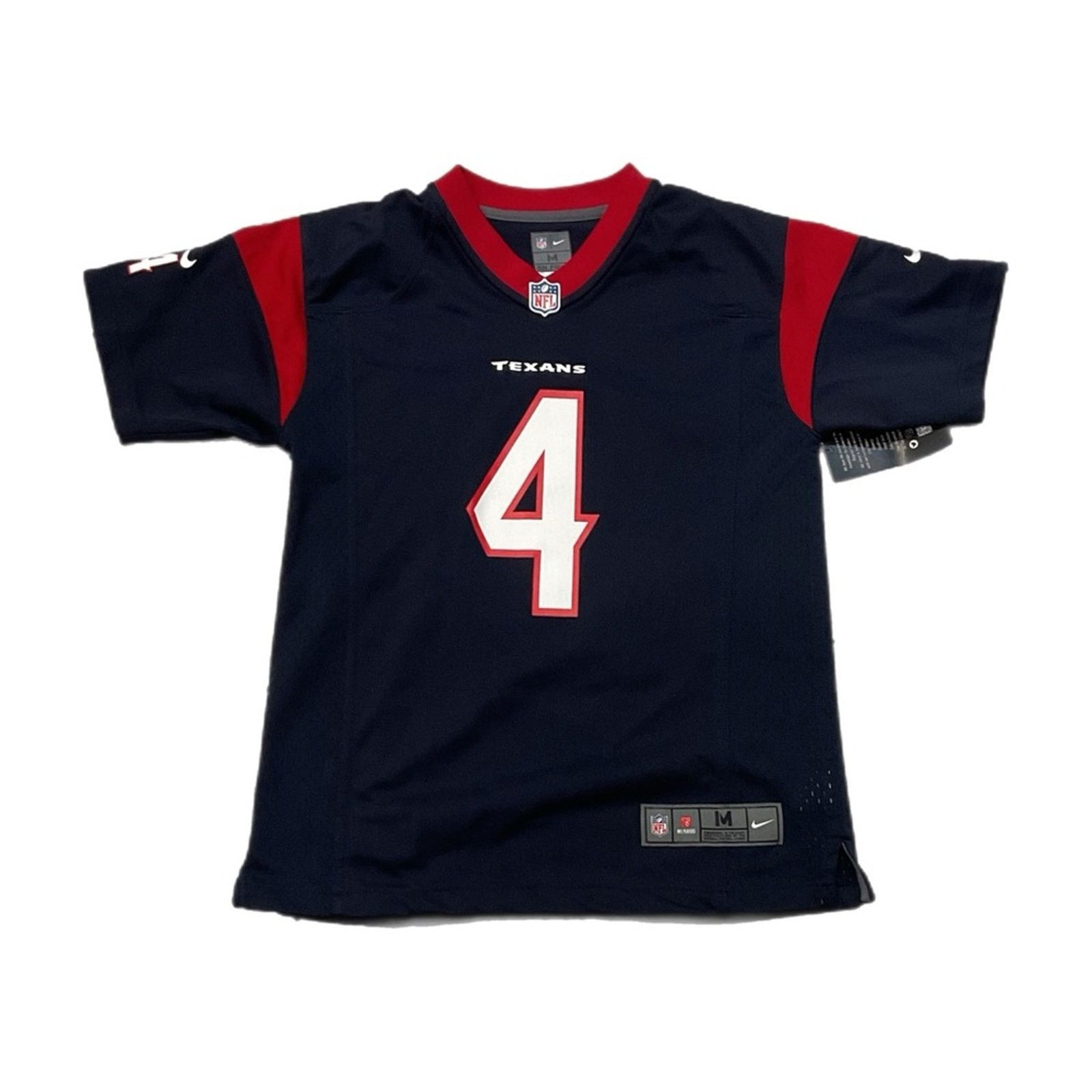NFL NFL Houston Texans #4 Watson youth Jersey Size US M / EU 48-50 / 2 - 1 Thumbnail