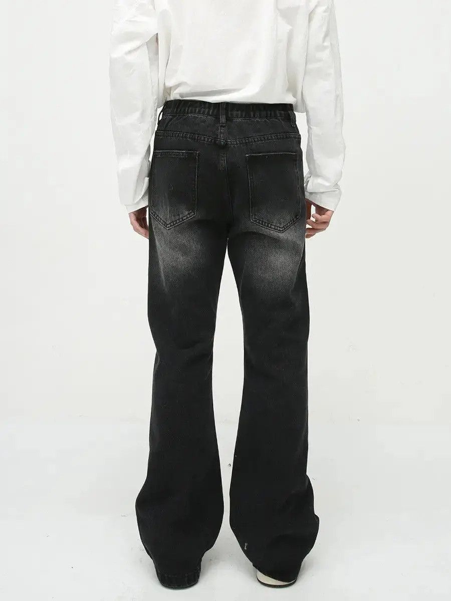Japanese Brand Retro loose straight leg micro flared jeans Size US 32 / EU 48 - 2 Thumbnail