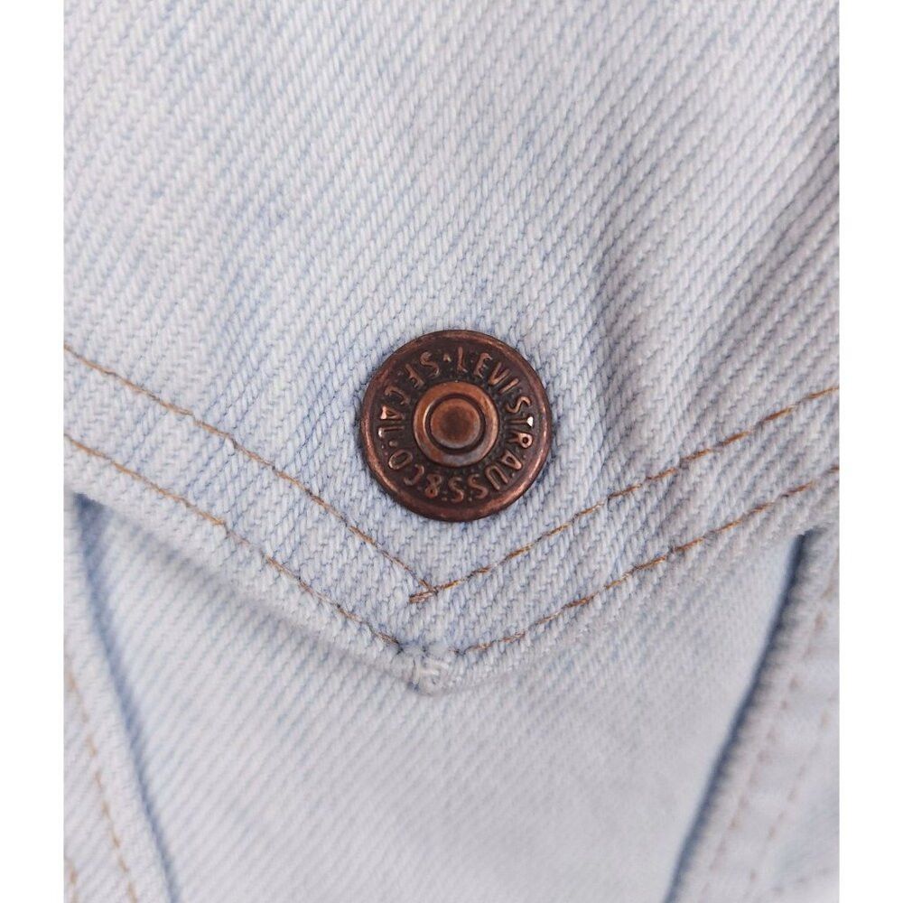 NOTSONORMAL NotSoNormal Look Inside Faux Shearling Denim Jacket M Mens Size US M / EU 48-50 / 2 - 6 Thumbnail