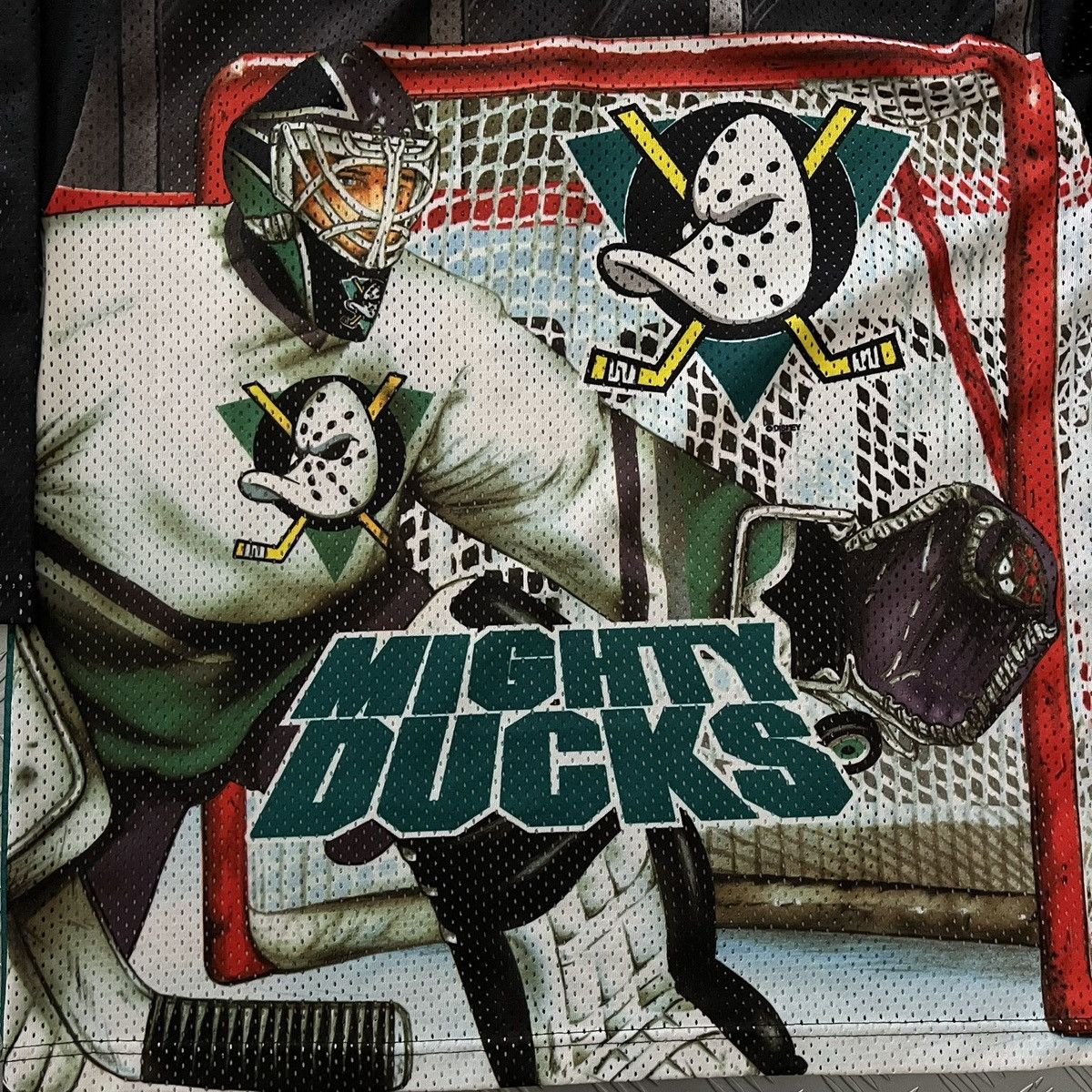 Ccm Vintage CCM NHL Anaheim Mighty Ducks Goalie OVPHockeyJersey Size US XS / EU 42 / 0 - 5 Thumbnail